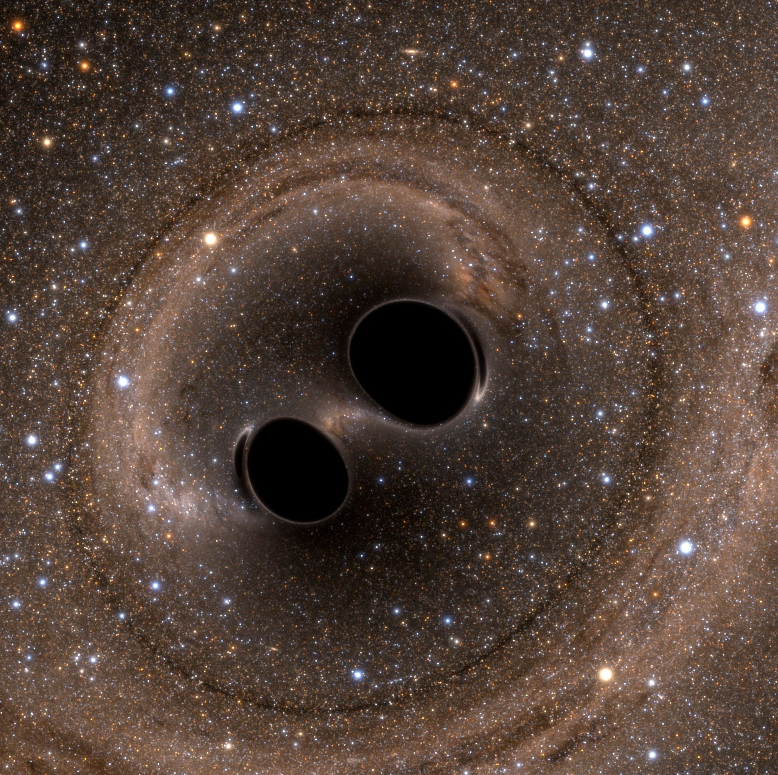 Schwarze Löcher: Wenn die Raumzeit zu stark zittert