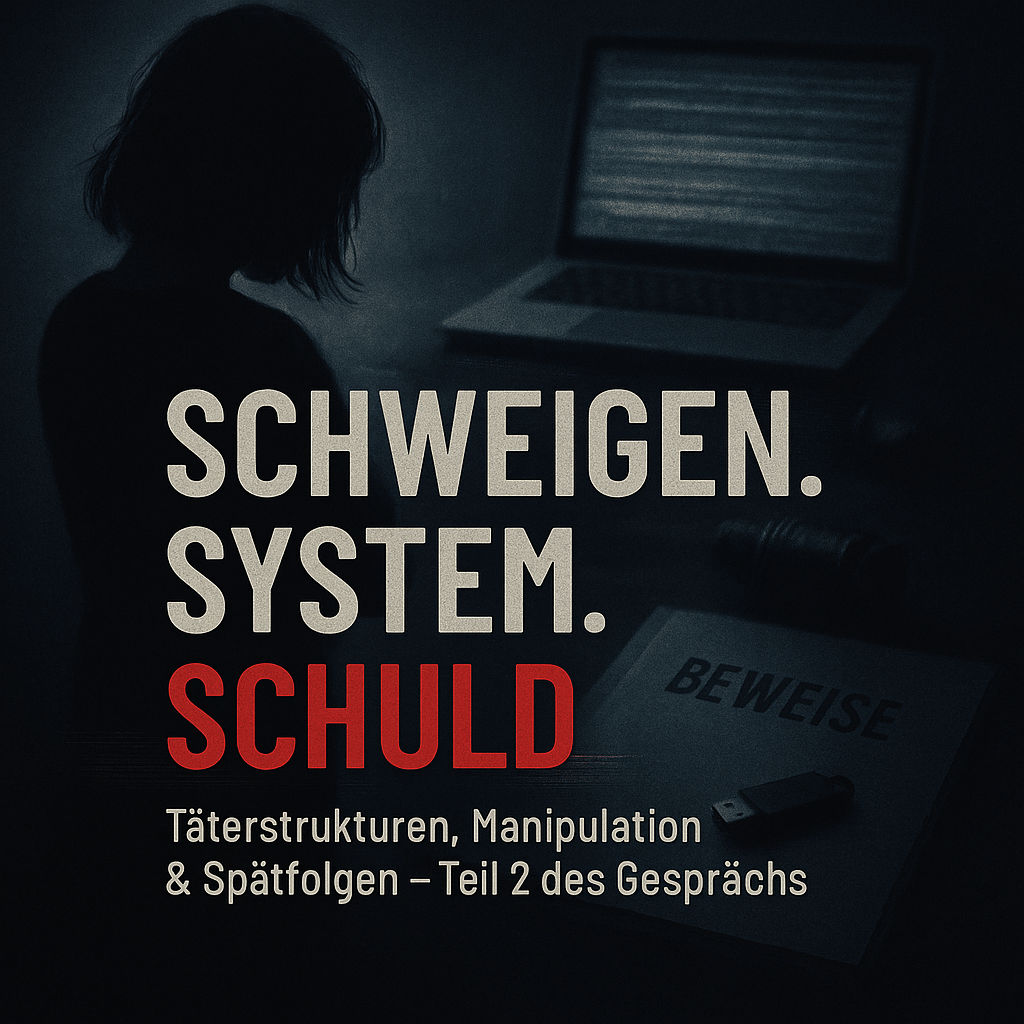 Schweigen. System. Schuld - Täterstrukturen, Manipulation & Spätfolgen - Teil 2 des Gesprächs