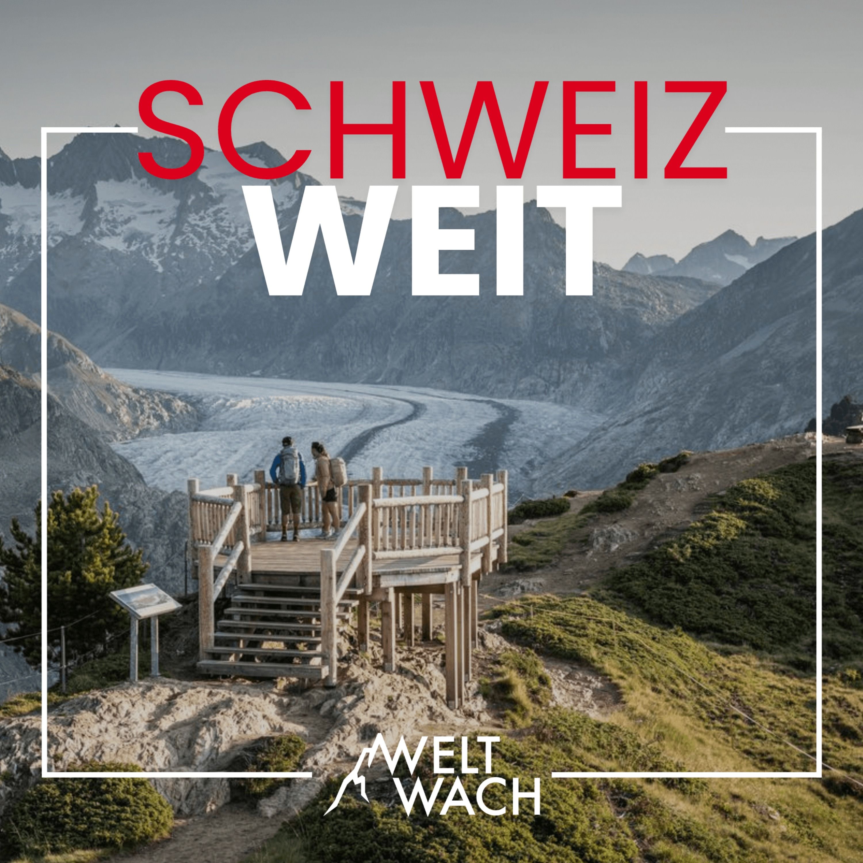 SchweizWeit 9: Steigeisen, Eiswellen und Bergkraft – Gletscherwanderung über den Aletschgletscher – im Wallis mit Miriam Menz und Janna Olson (1/3)