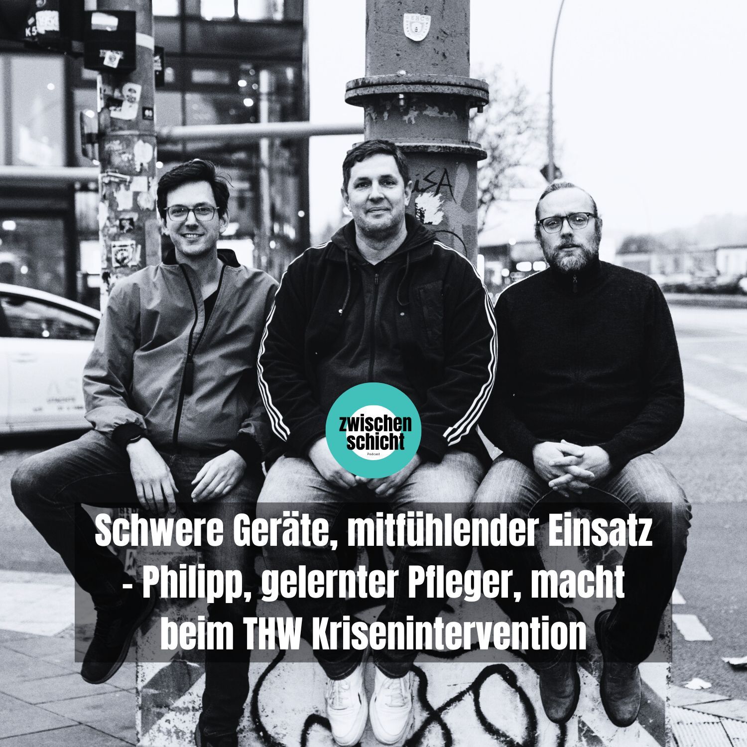 Schwere Geräte, mitfühlender Einsatz - Philipp, gelernter Pfleger, macht beim THW Einsatznachsorge