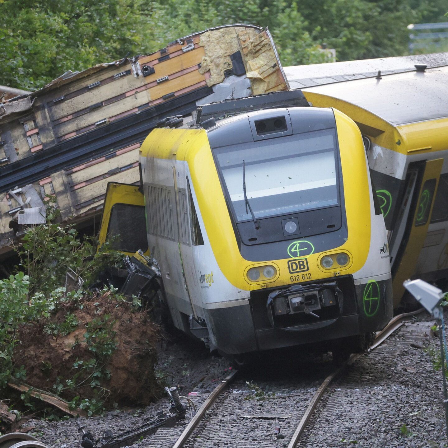 Schweres Zugunglück auf der Ostalb