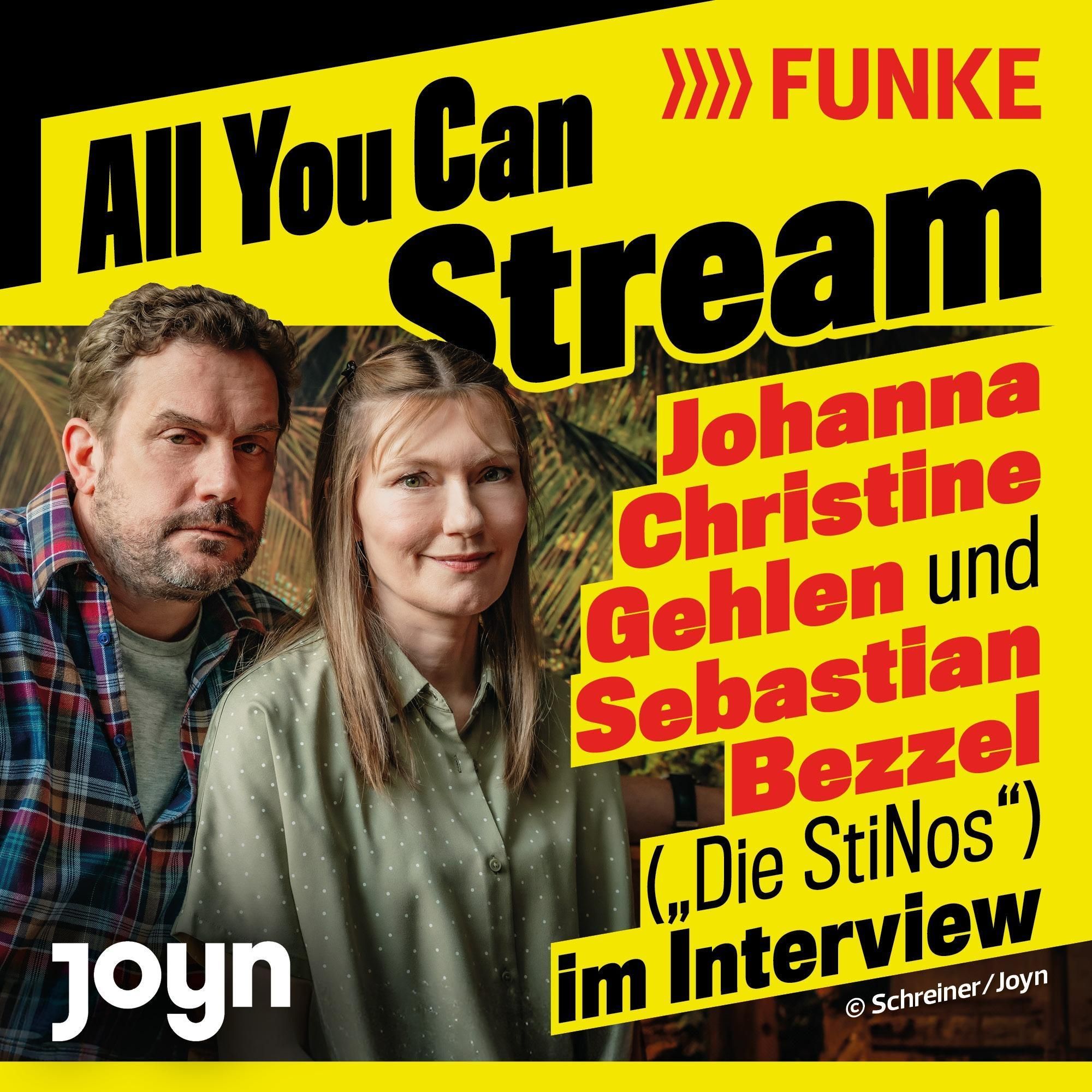 Sebastian Bezzel & Johanna Christine Gehlen über "Die StiNos". Plus: "Black Doves", "Skeleton Crew"