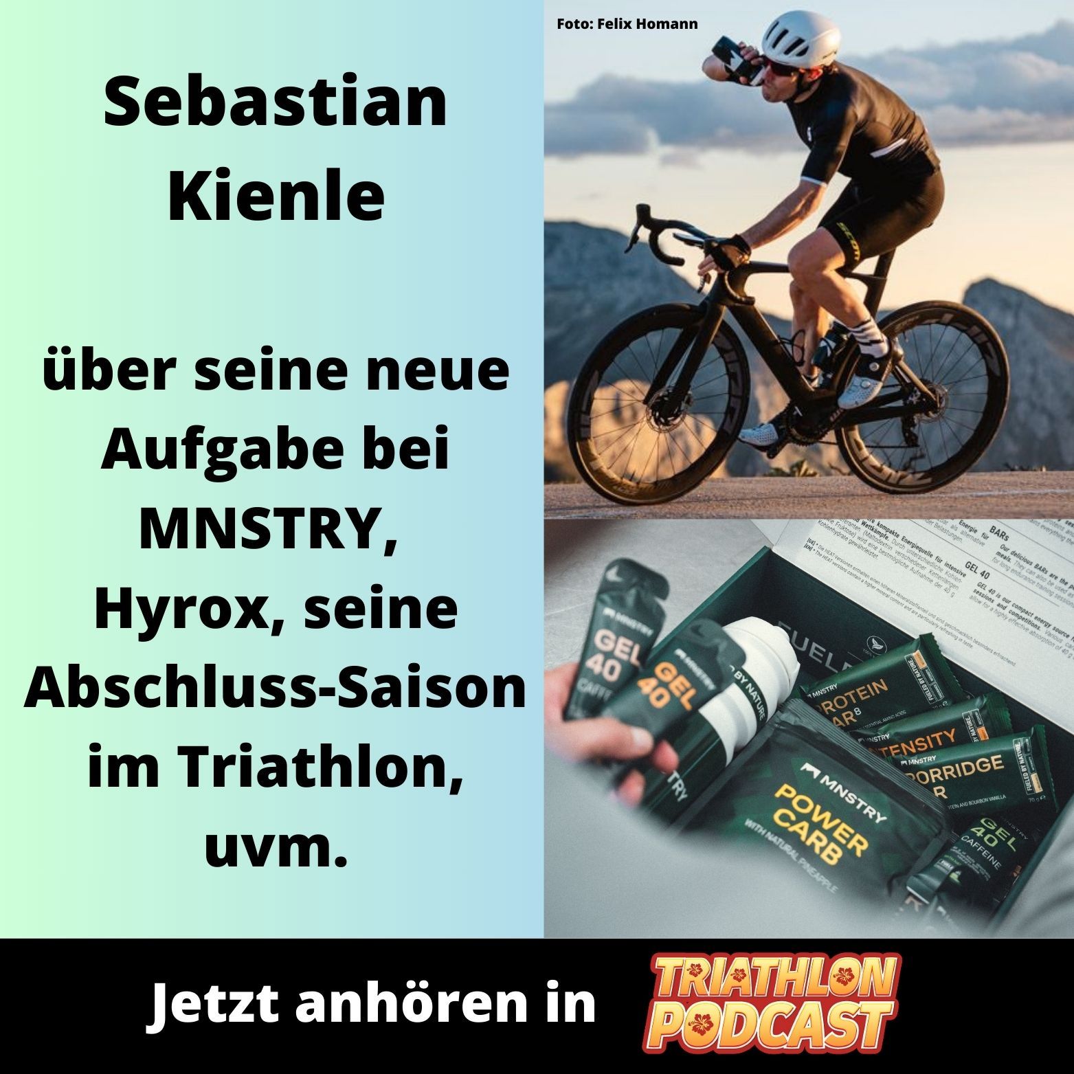 Sebastian Kienle über seine neue Aufgabe bei MNSTRY, Hyrox uvm.