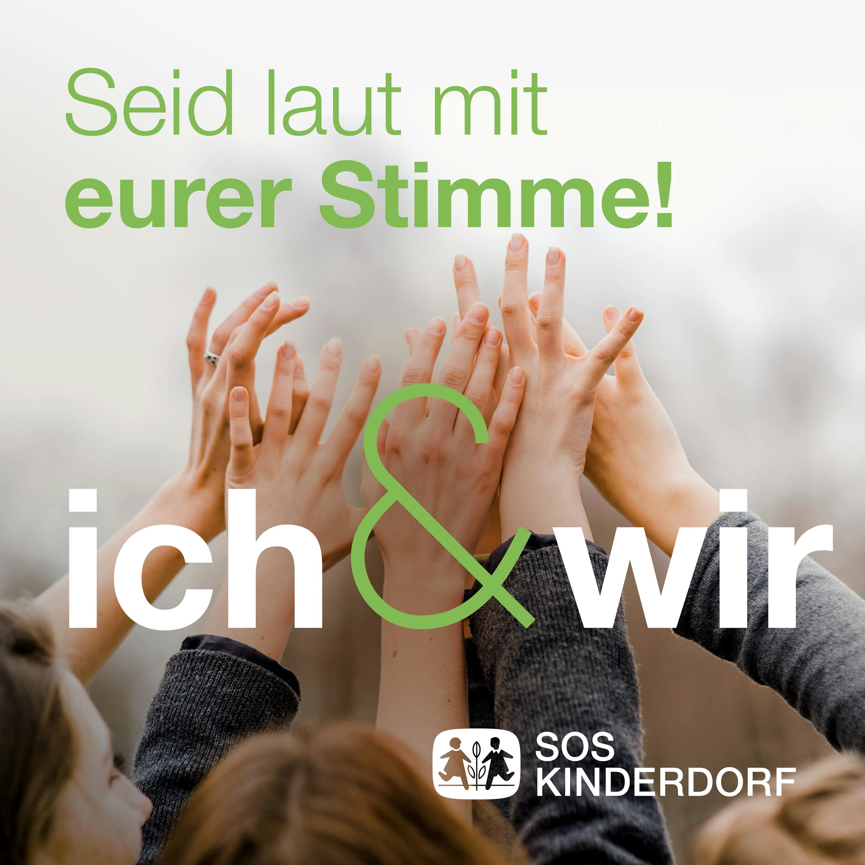 Seid laut mit eurer Stimme!