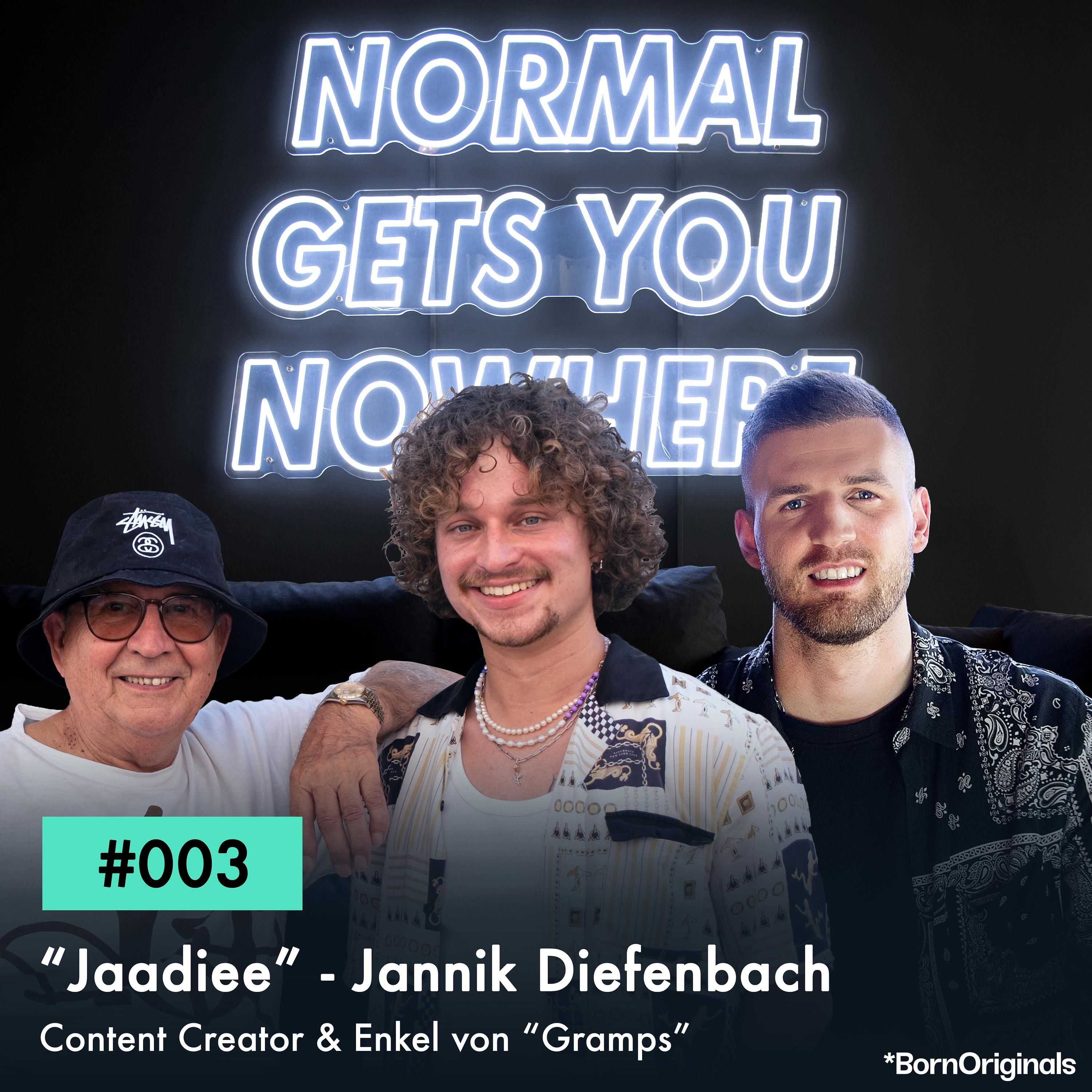 Seinen OPA kennen fast alle auf Instagram! Folge #003 mit Jannik Diefenbach (Jaadiee) - Content Creator