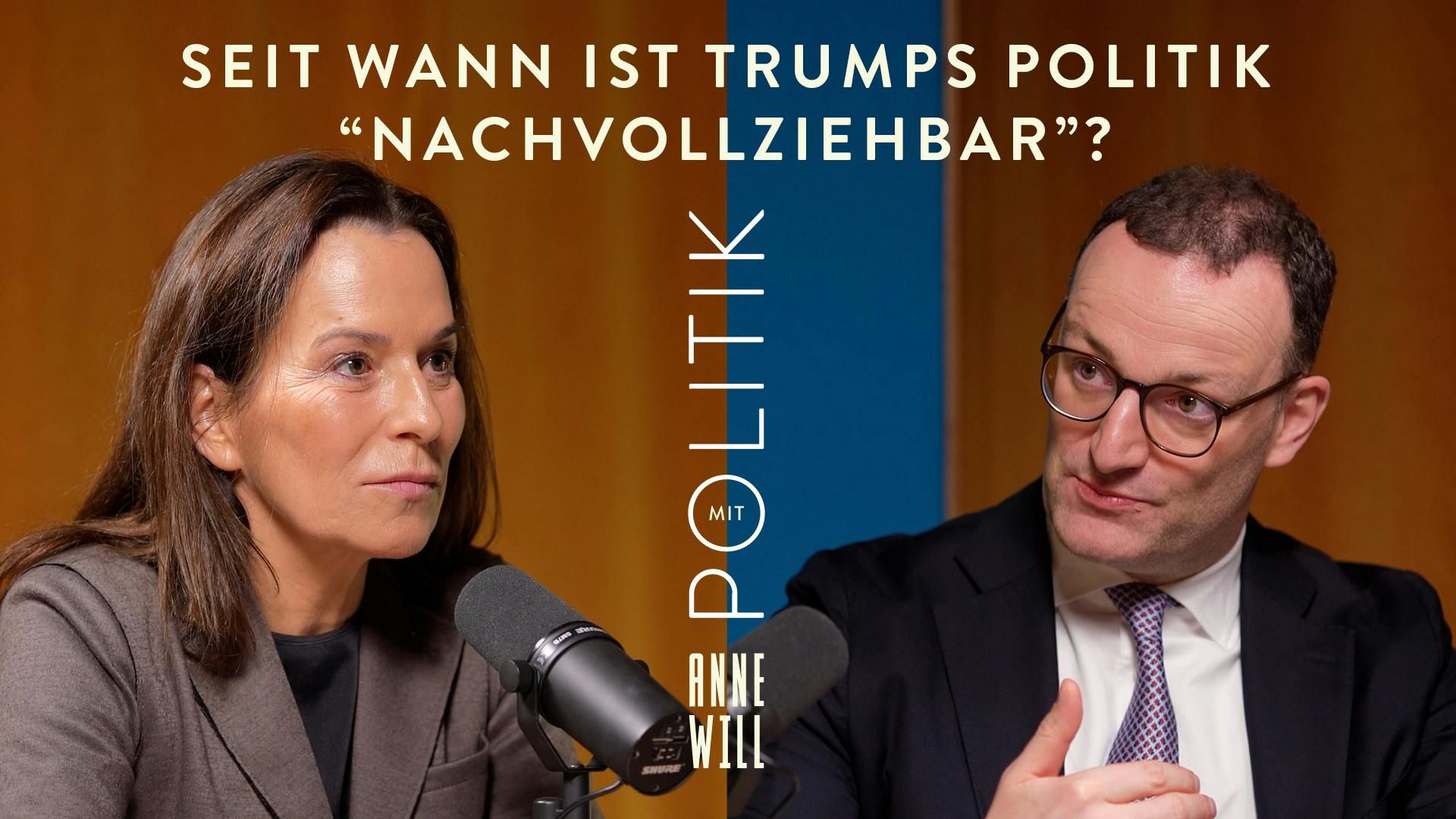 Seit wann ist Trumps Politik “nachvollziehbar”? Mit Jens Spahn