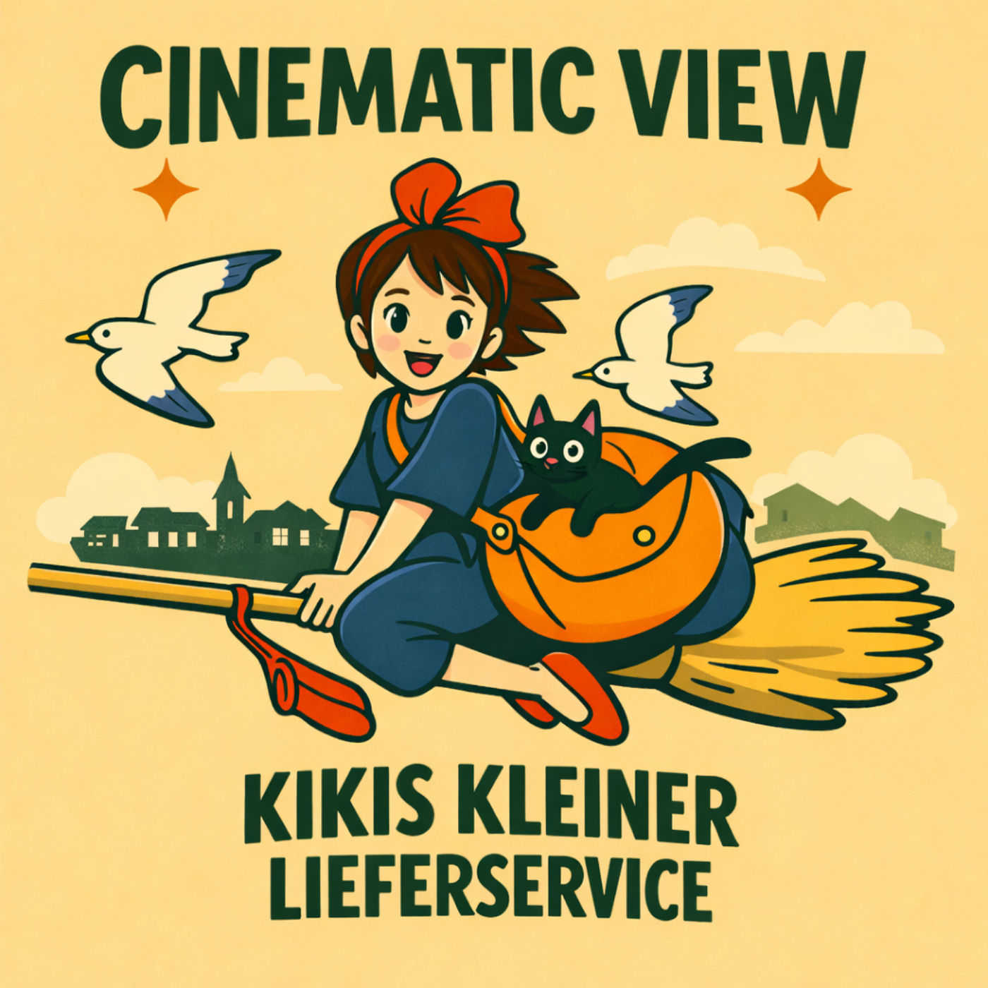 Selbstständig machen? Kiki zeigt wie's geht! I Miyazaki in Europa #02 [Kikis kleiner Lieferservice (1989)]