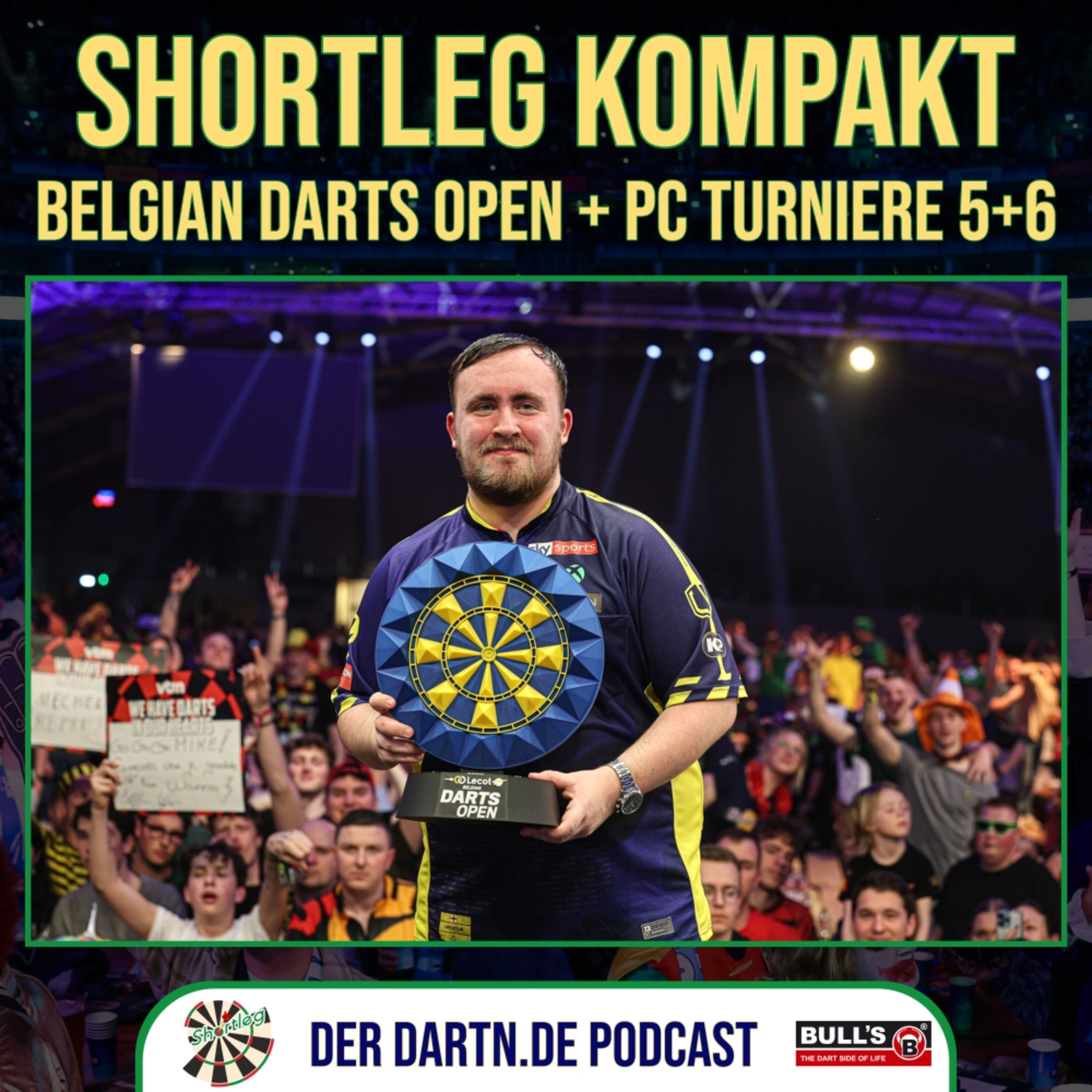Shortleg Kompakt - Belgian Darts Open + Players Championship 5 & 6 - 13.03.2025