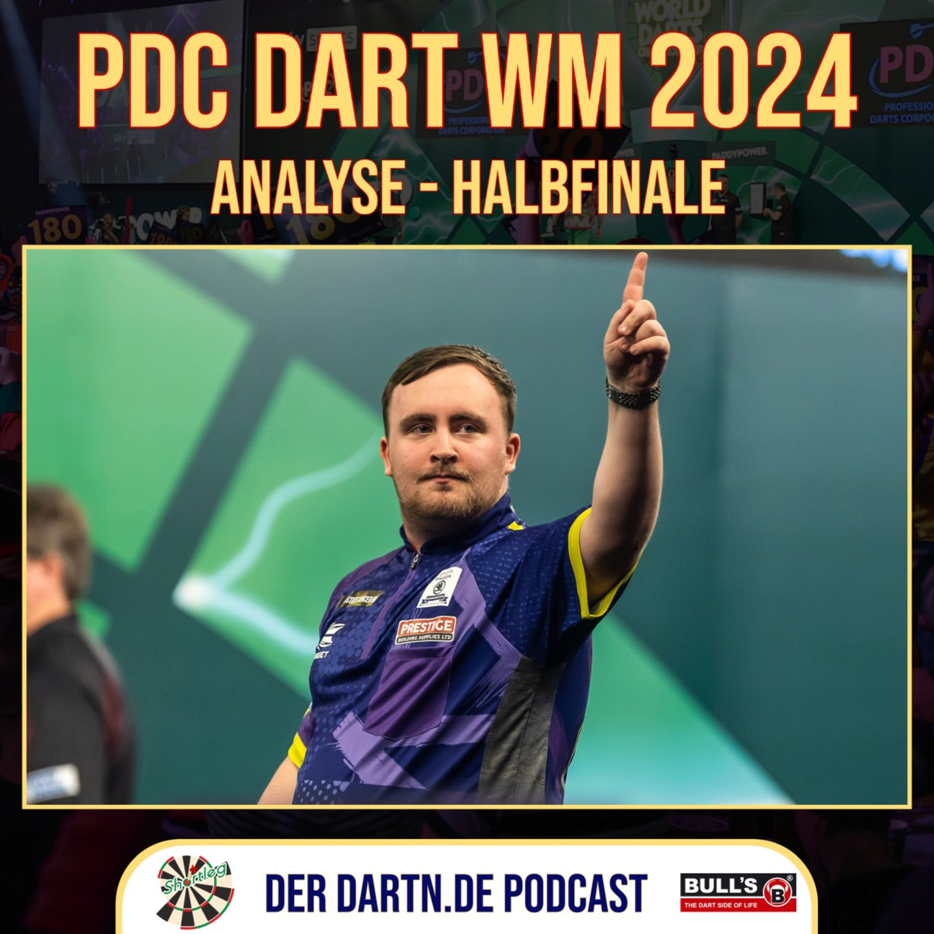 Shortleg - PDC Dart-WM 2024 - Halbfinale + Vorschau Finale
