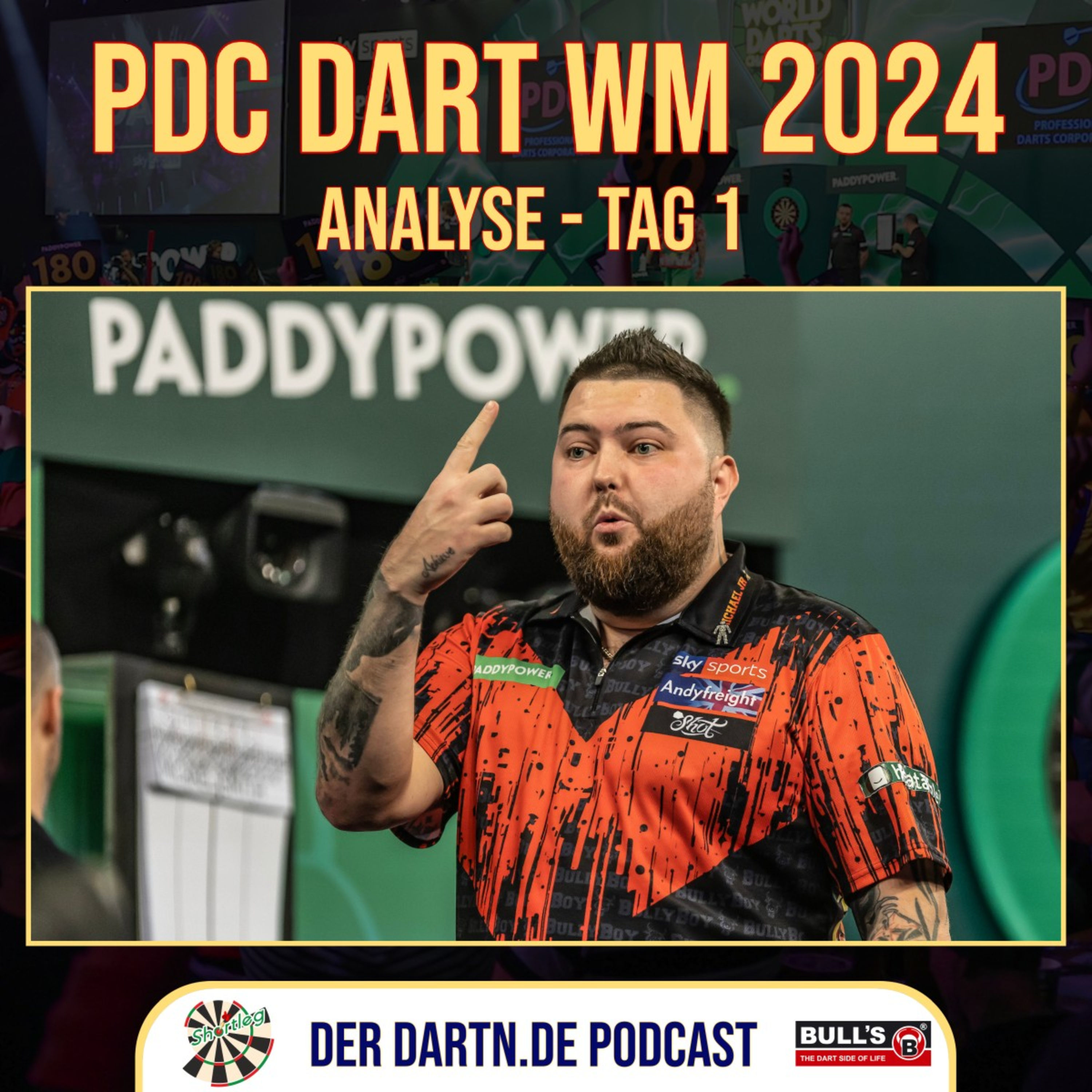 Shortleg - PDC Dart WM 2024 - Tag 1