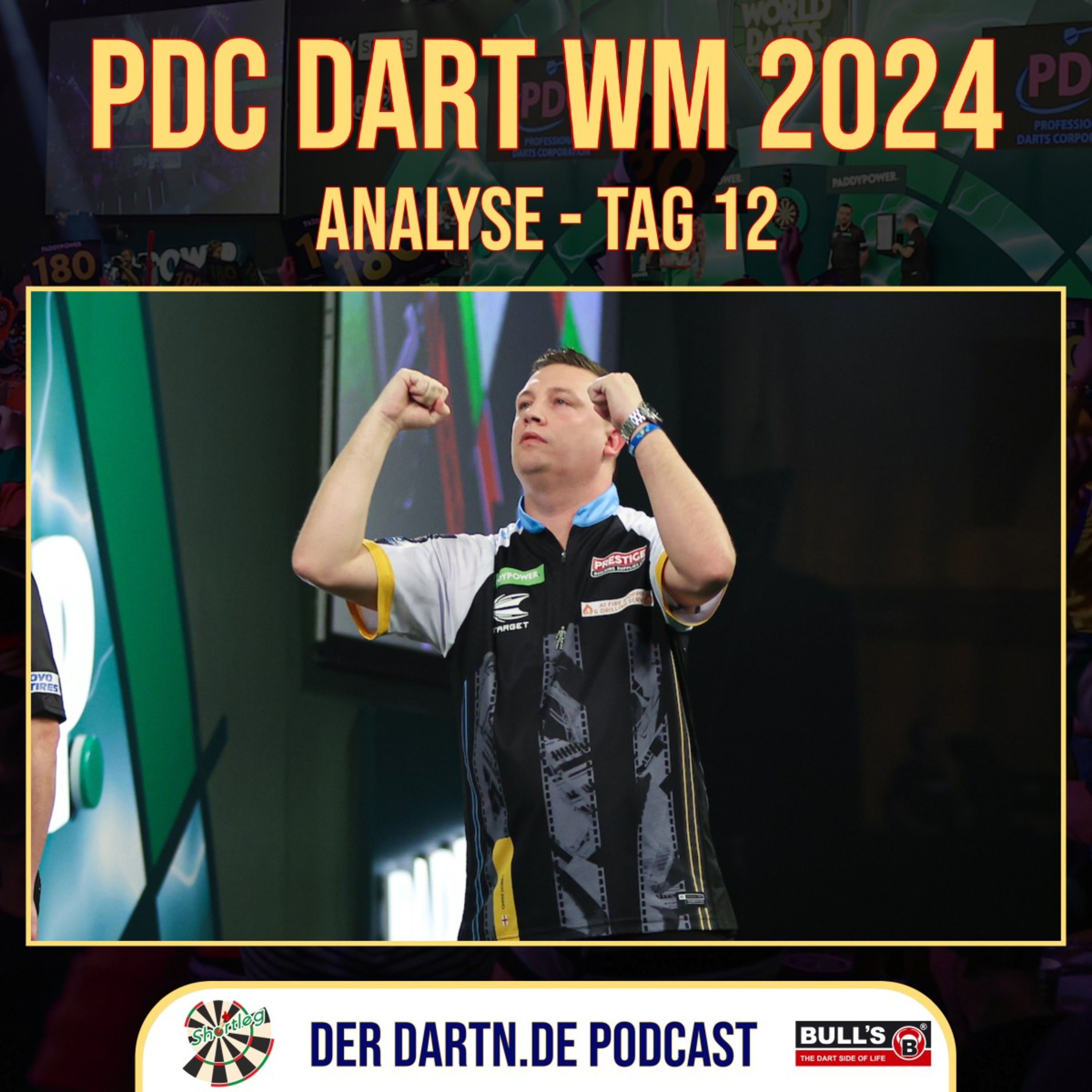 Shortleg - PDC Dart WM 2024 - Tag 12