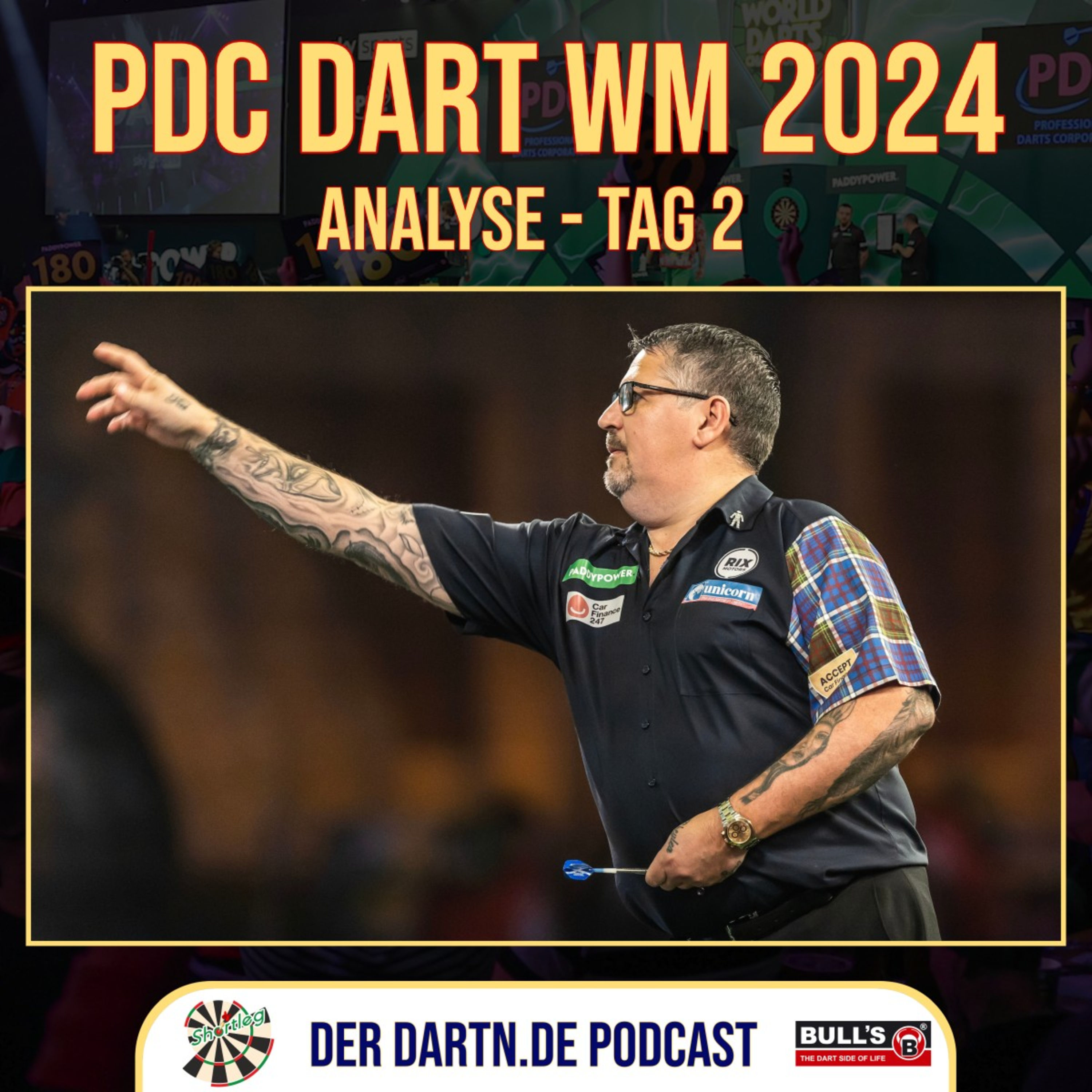 Shortleg - PDC Dart WM 2024 - Tag 2
