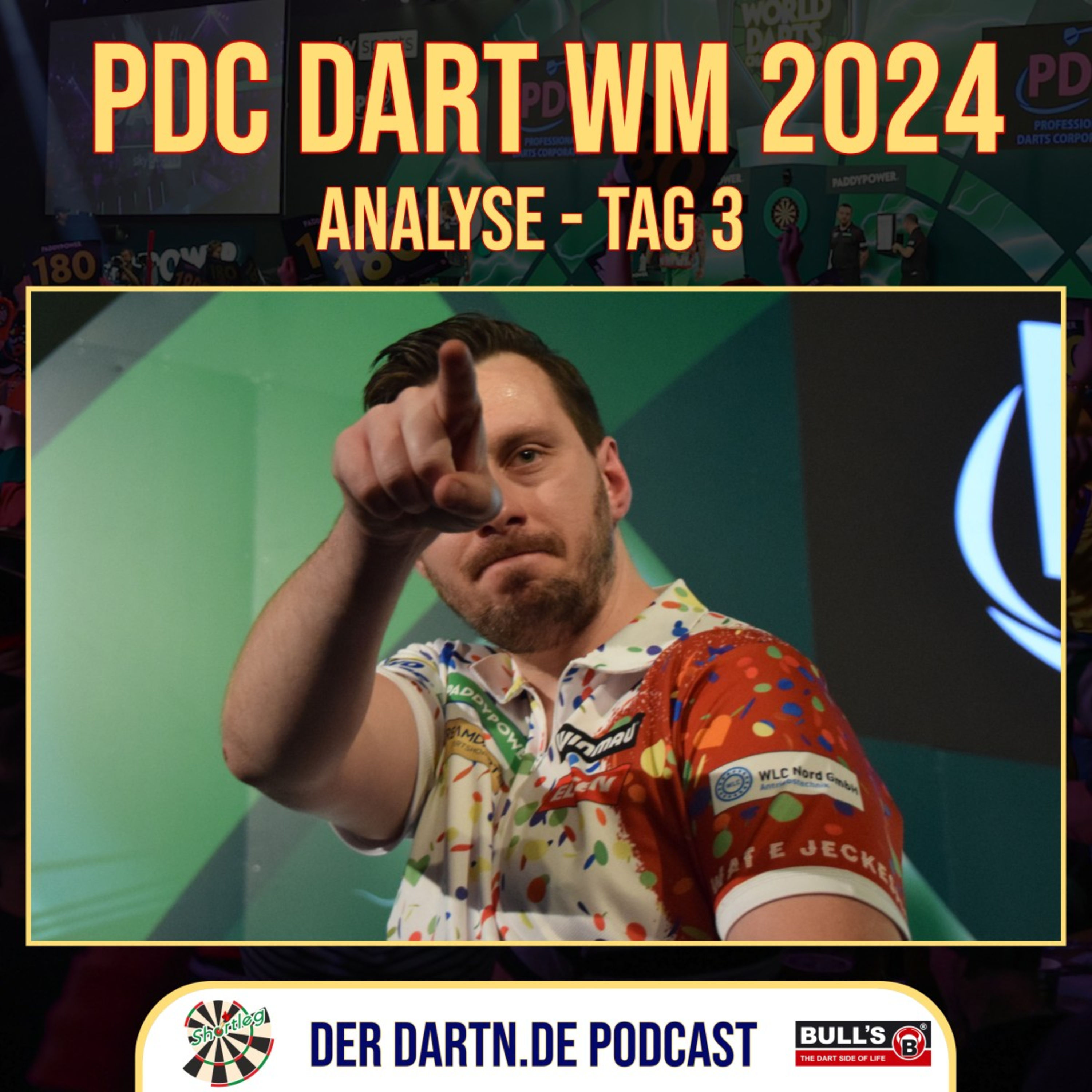 Shortleg - PDC Dart WM 2024 - Tag 3