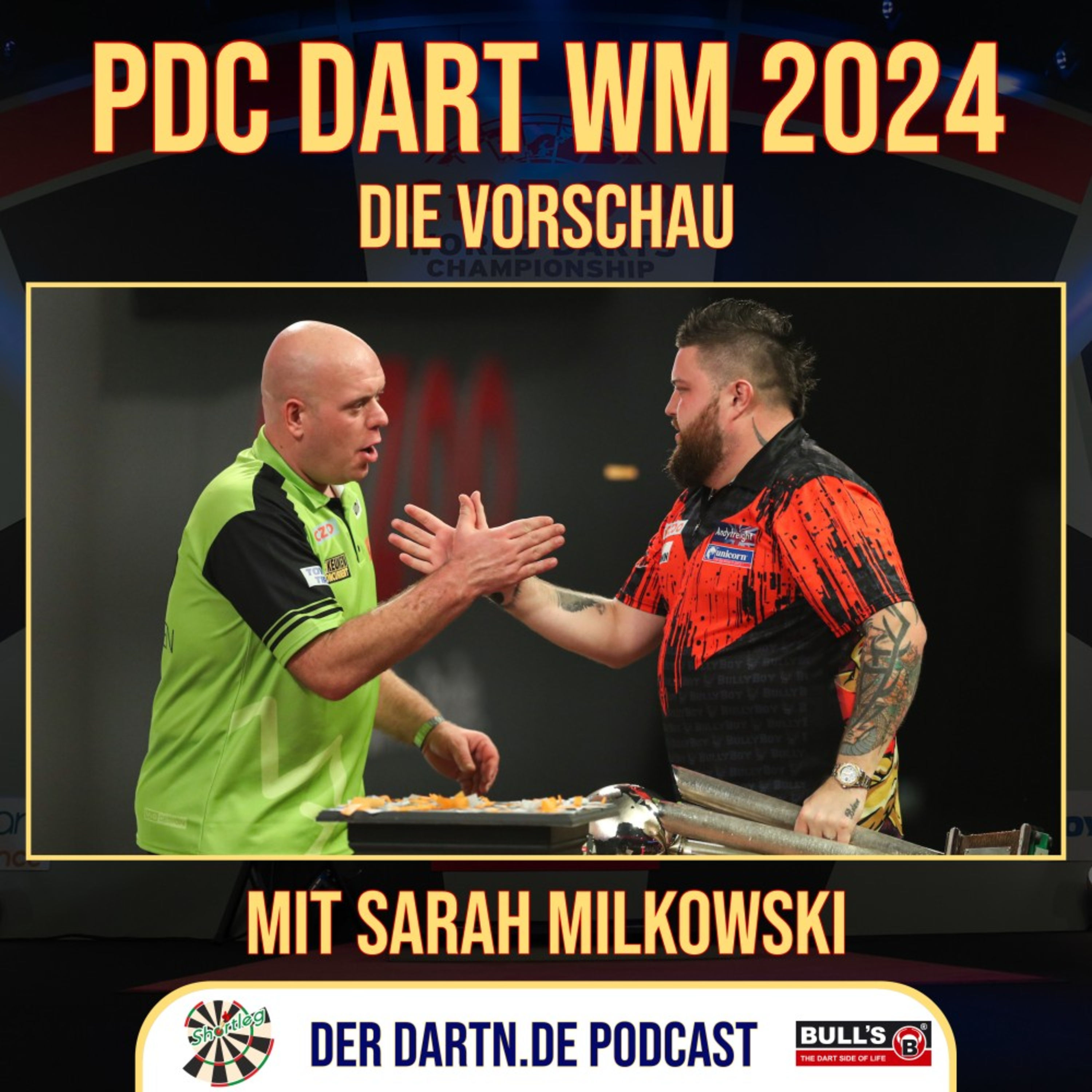 Shortleg - PDC Dart-WM 2024 Vorschau mit Sarah Milkowski