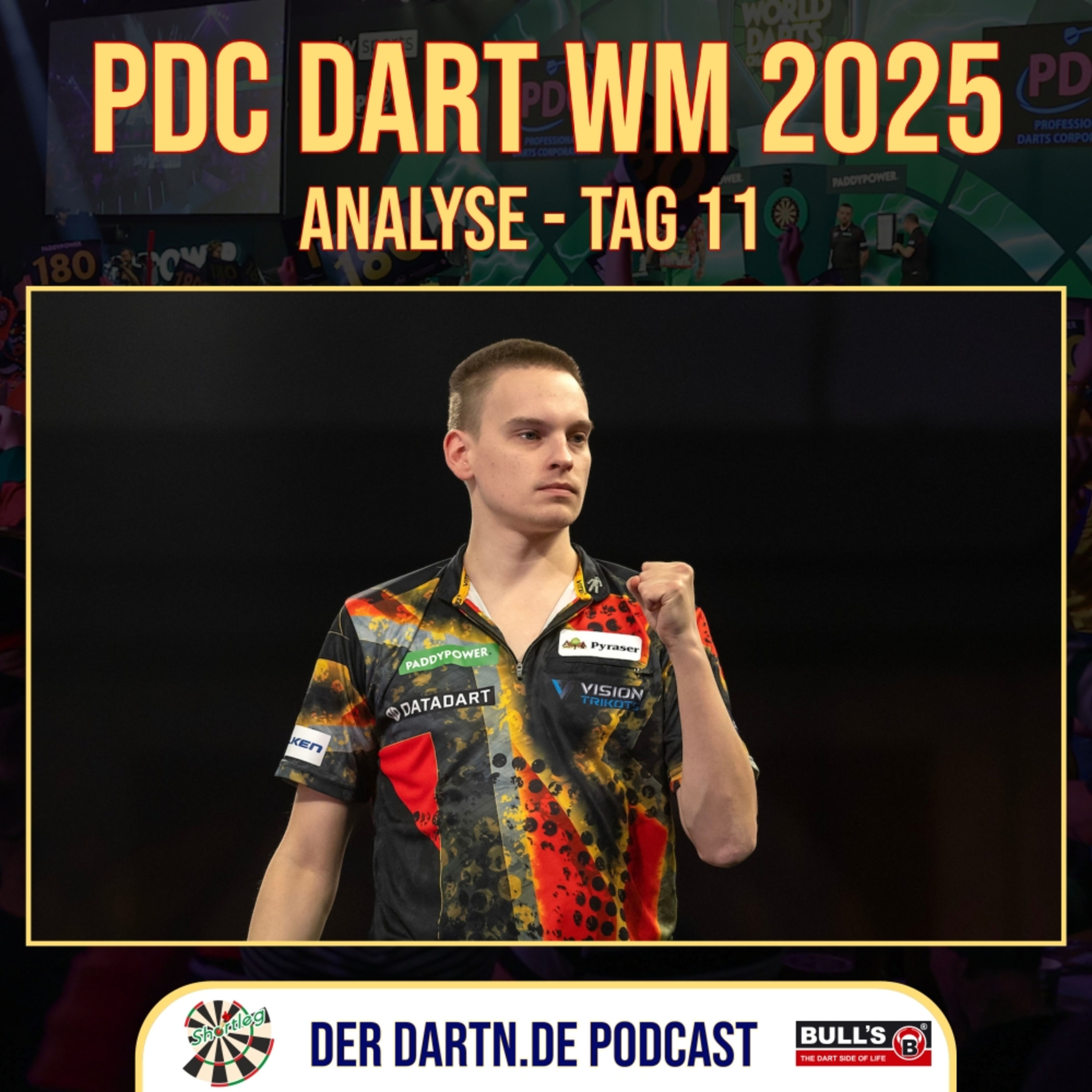 Shortleg - PDC Dart WM 2025 - Tag 11