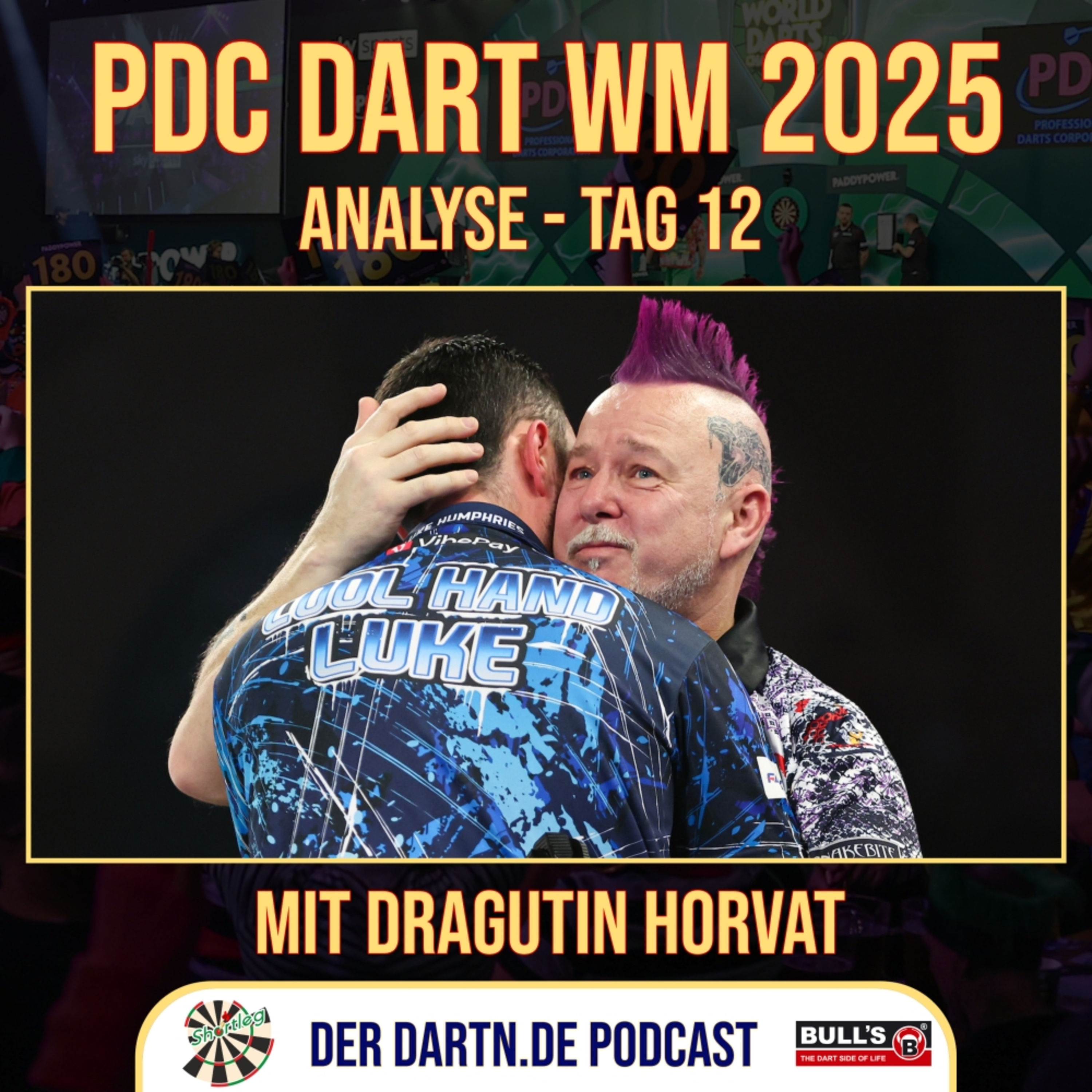 Shortleg - PDC Dart WM 2025 - Tag 12 mit Dragutin Horvat