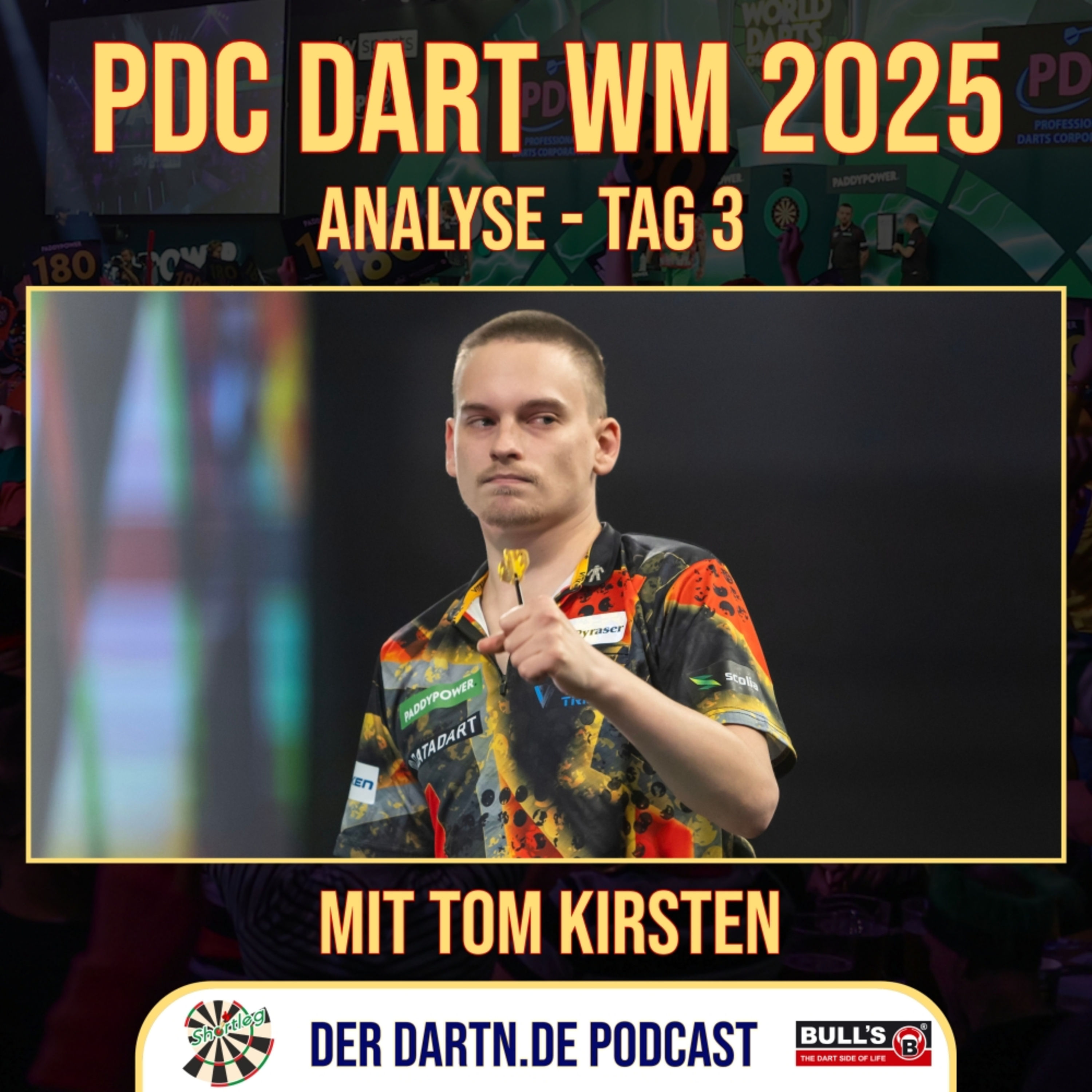 Shortleg - PDC Dart WM 2025 - Tag 3 mit Tom Kirsten