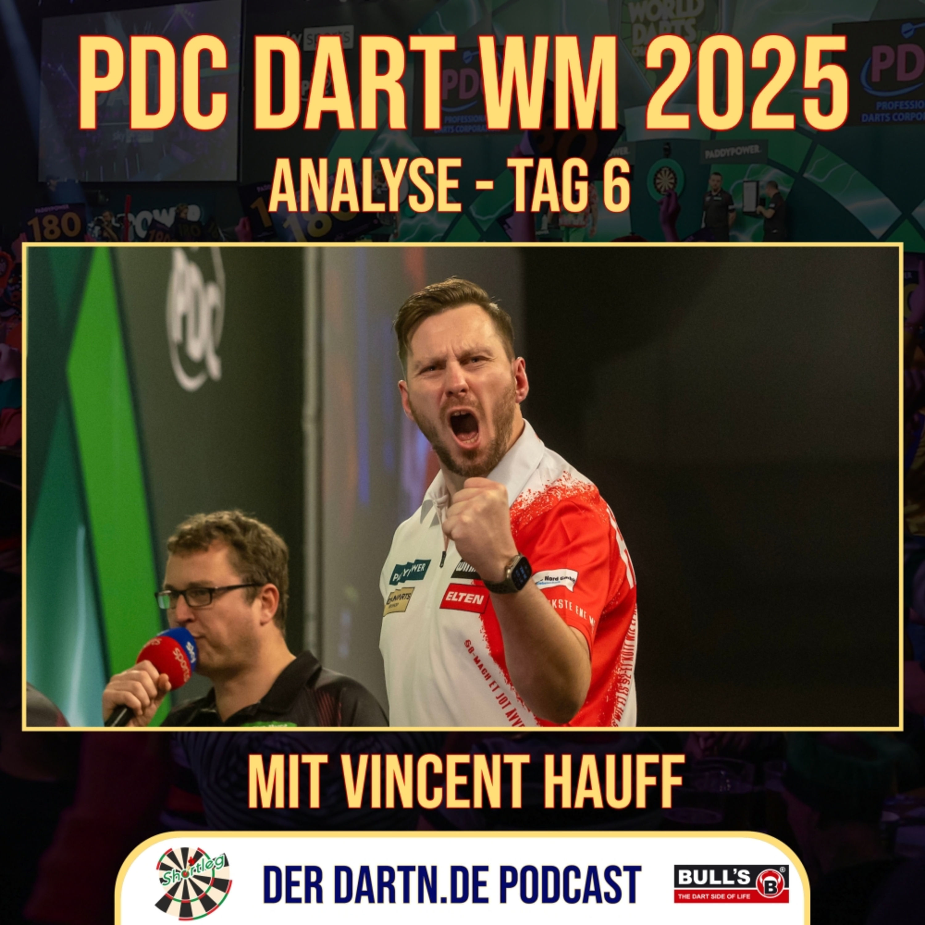 Shortleg - PDC Dart WM 2025 - Tag 6