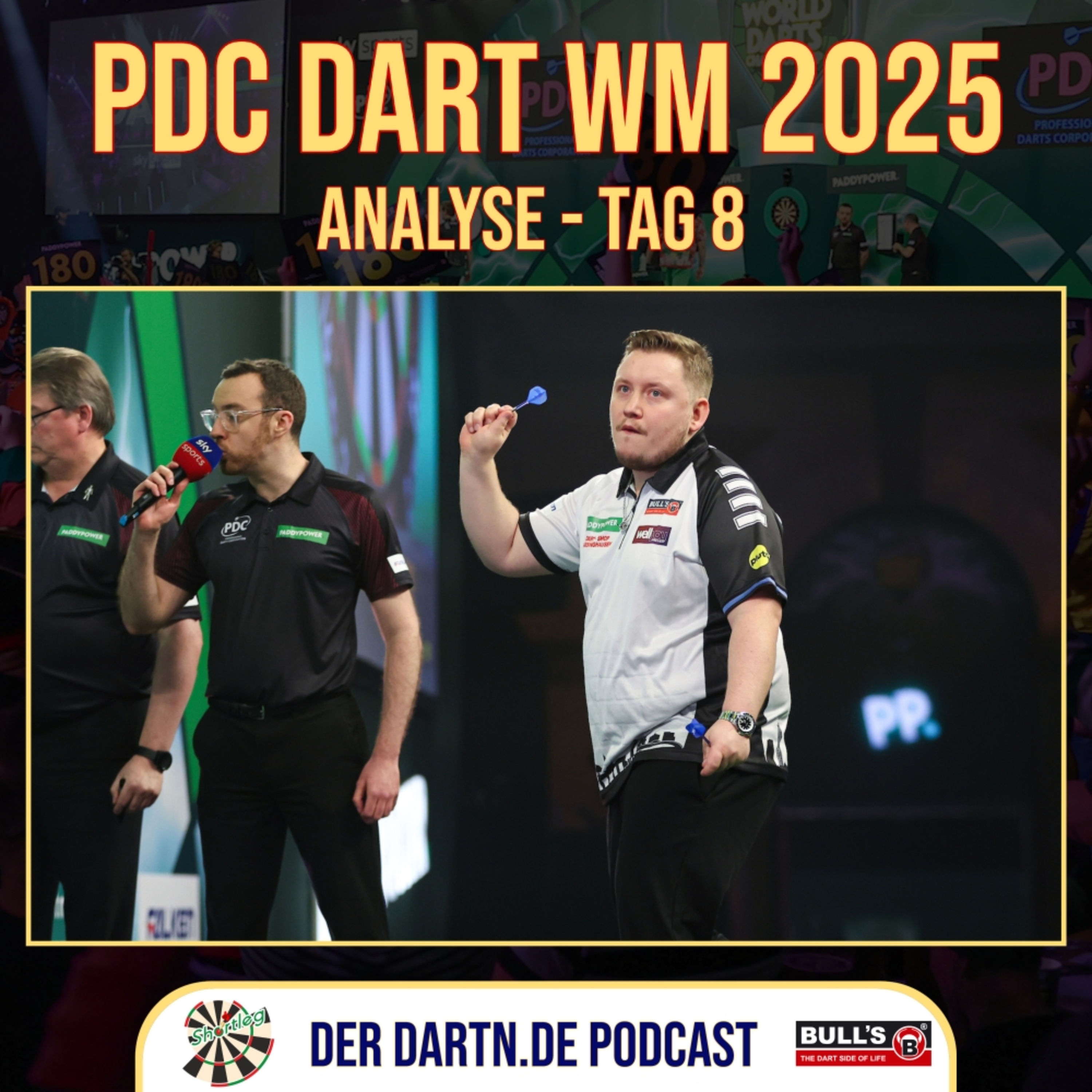 Shortleg - PDC Dart WM 2025 - Tag 8