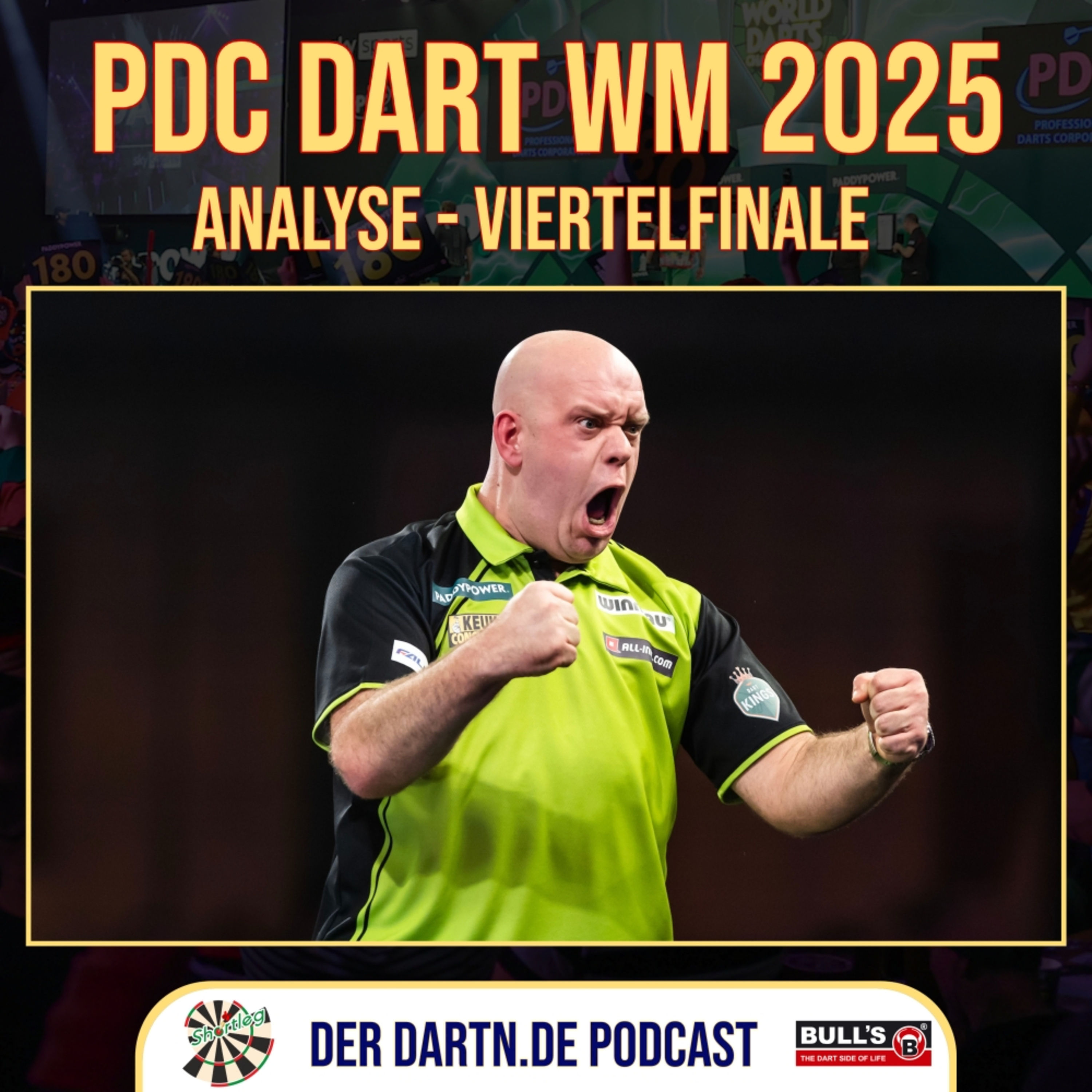 Shortleg - PDC Dart WM 2025 - Viertelfinale