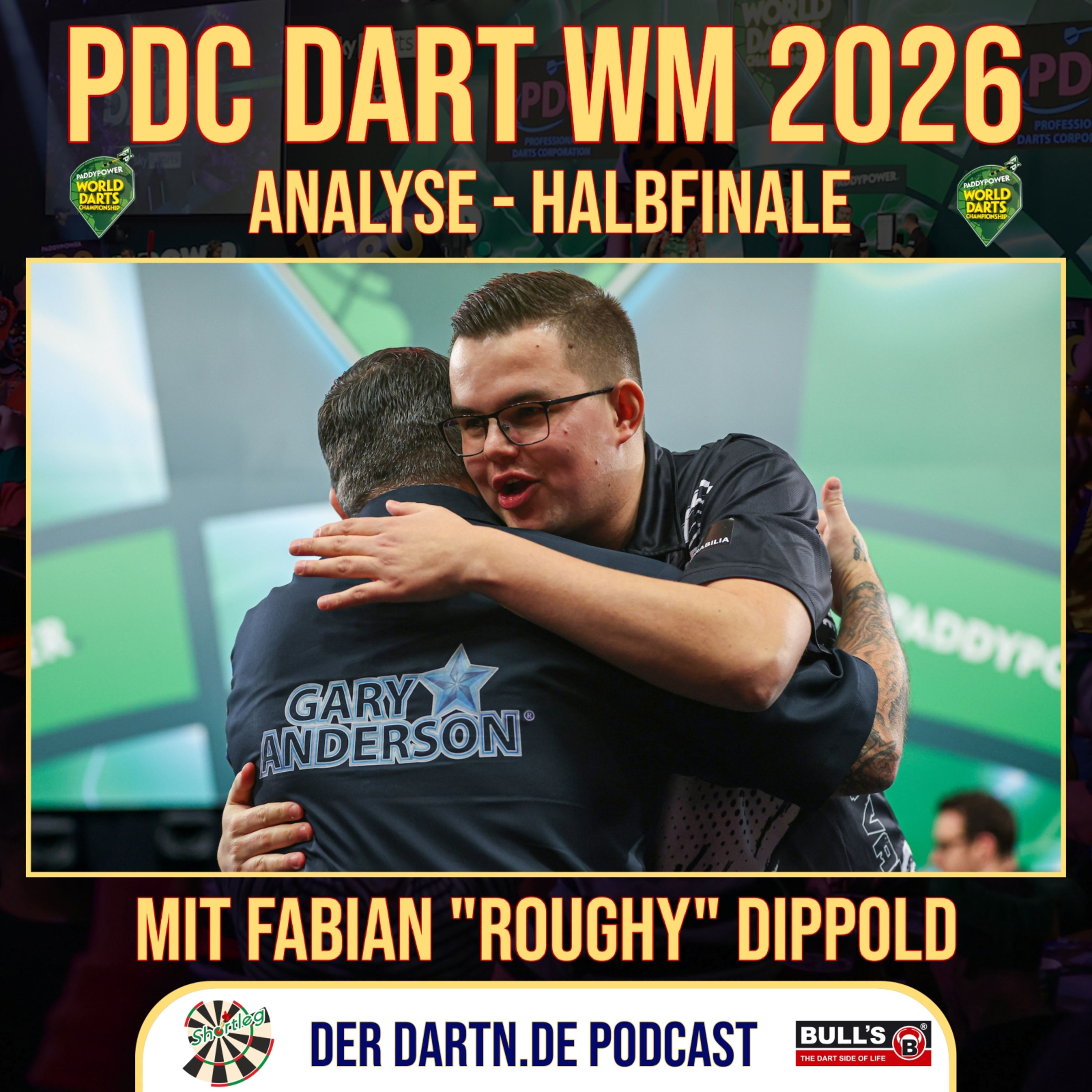 Shortleg - PDC Dart WM 2026 - Halbfinale mit Fabian Dippold