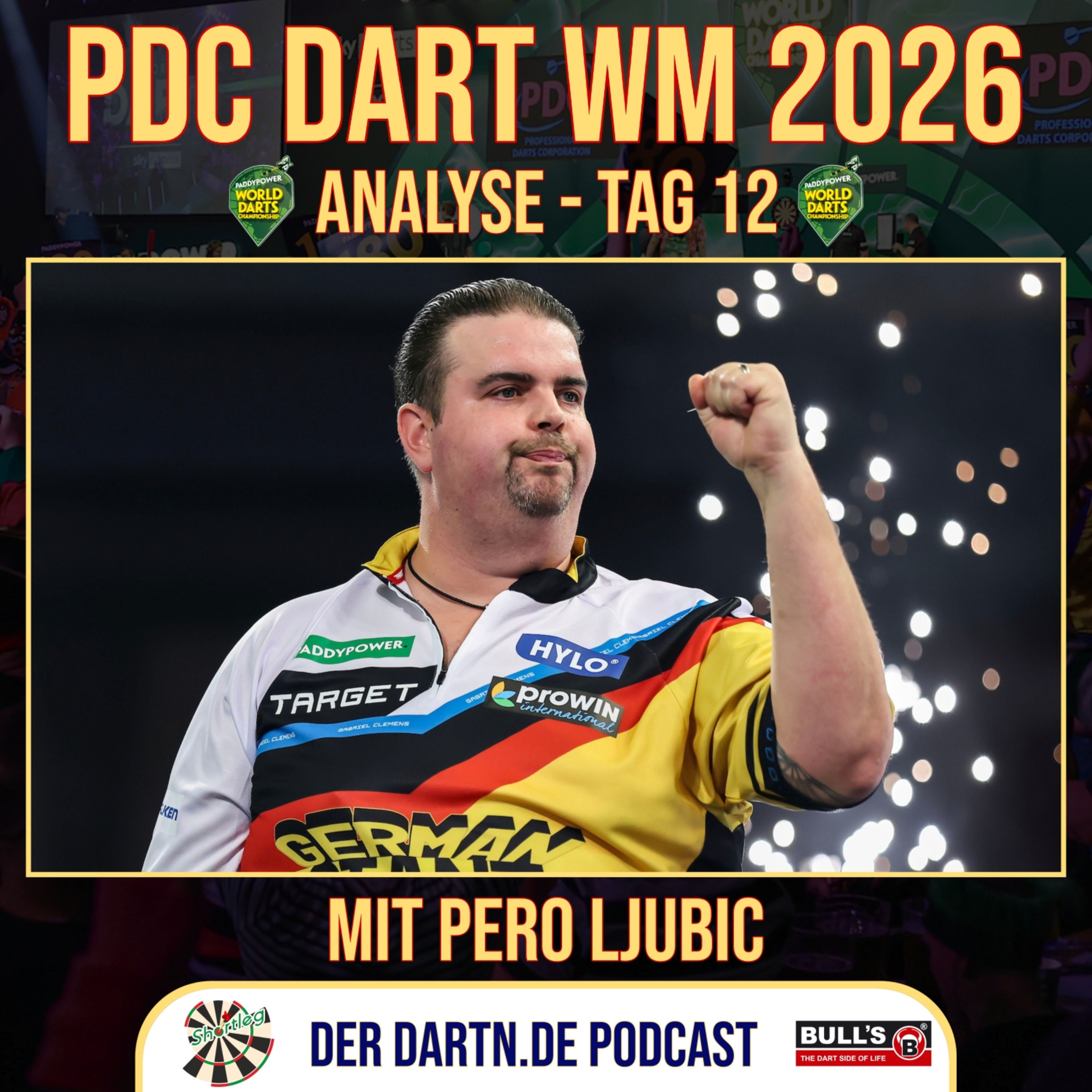 Shortleg - PDC Dart WM 2026 - Tag 12 mit Pero Ljubic