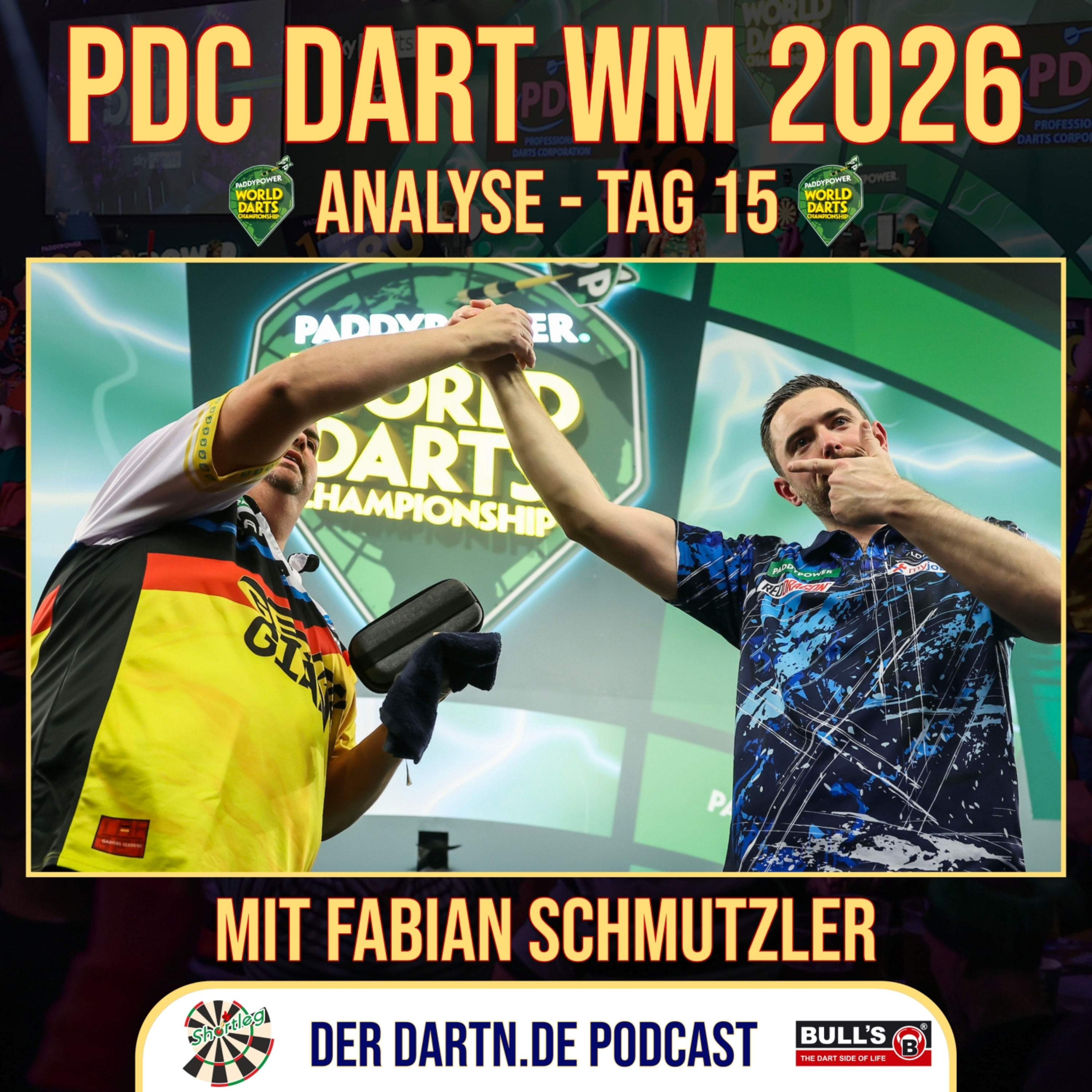 Shortleg - PDC Dart WM 2026 - Tag 15 mit Fabian Schmutzler