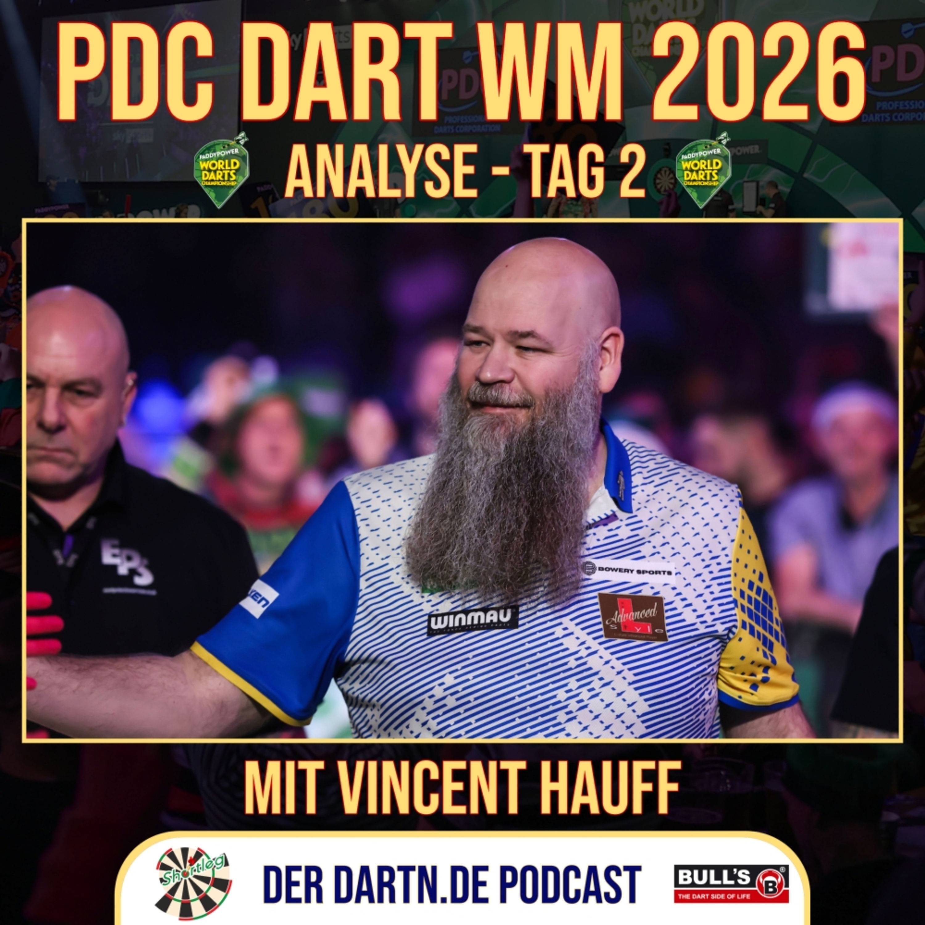 Shortleg - PDC Dart WM 2026 - Tag 2 mit Vincent Hauff