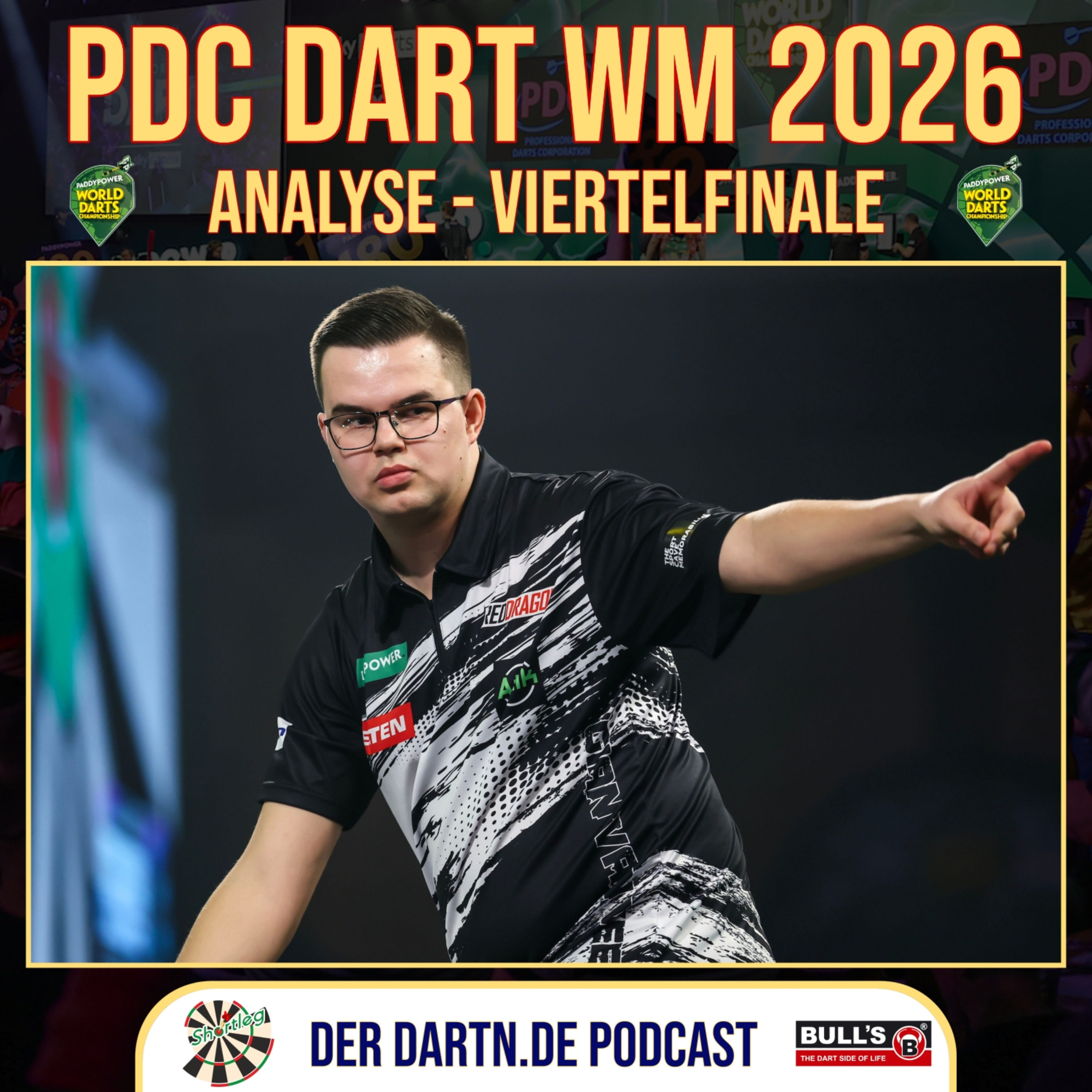 Shortleg - PDC Dart WM 2026 - Viertelfinale
