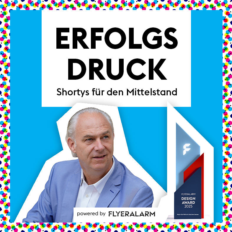 Shorty: FLYERALARM Design Award