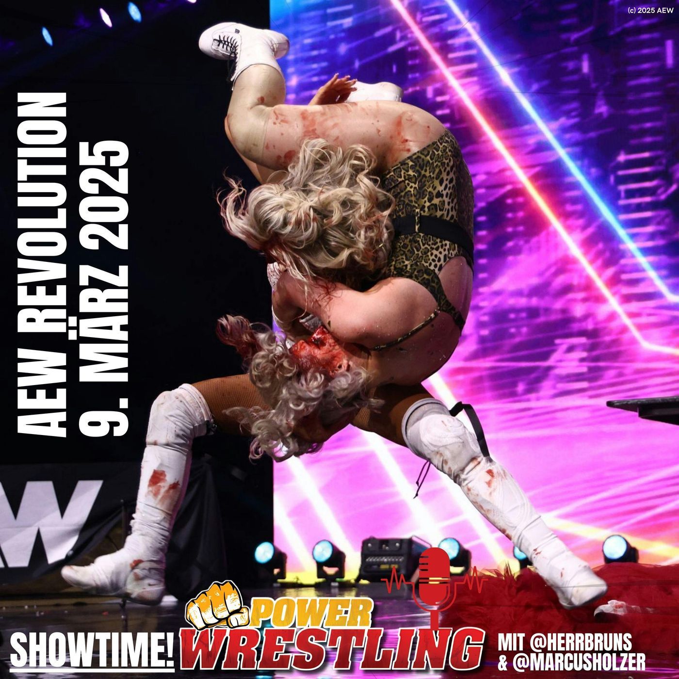 SHOWTIME! AEW Revolution 2025 im ausführlichen REVIEW!