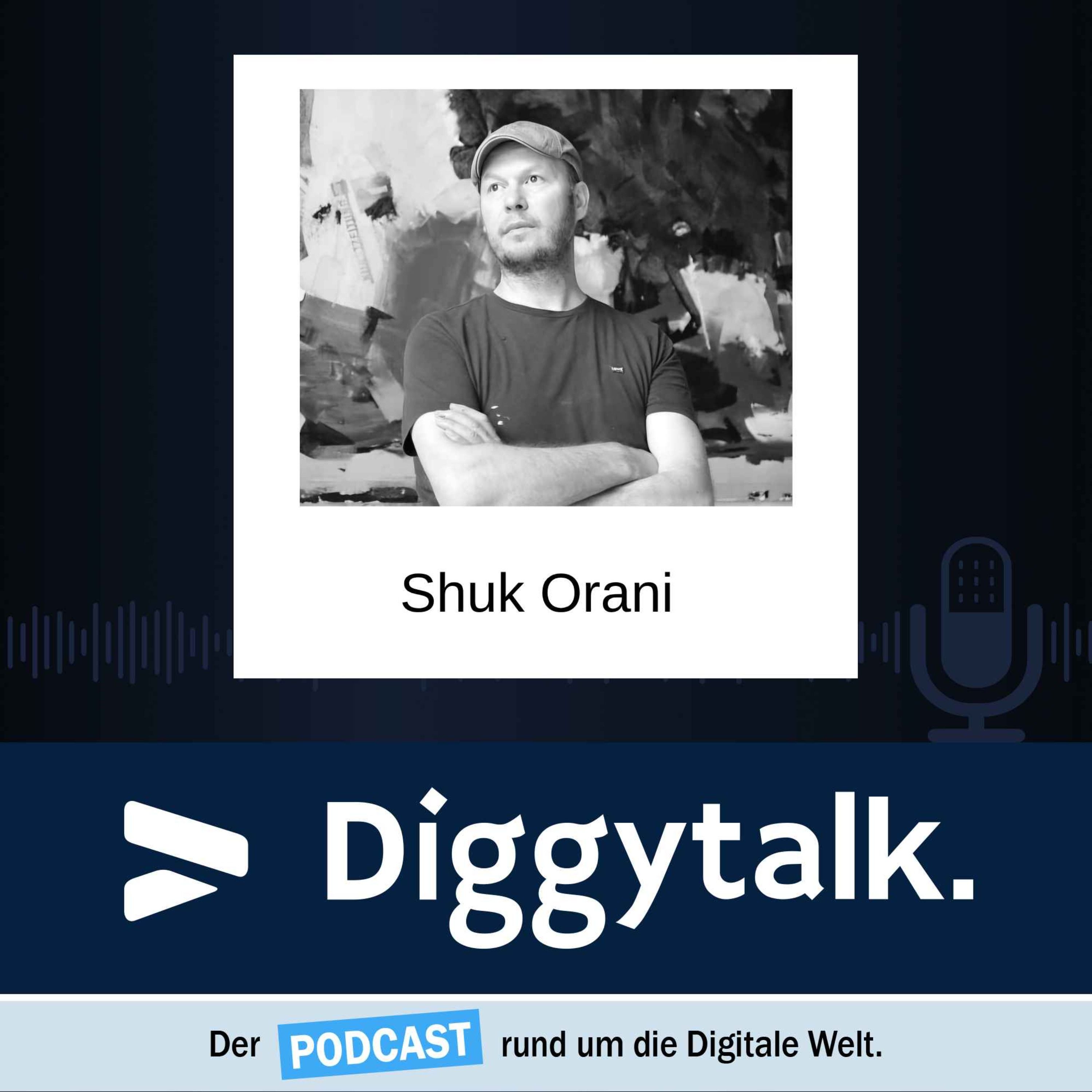 Shuk Orani im Interview: KI-Kunst im Atelier – Multimedia-Künstler aus Hamburg zwischen KI, Abstraktion & digitaler Innovation