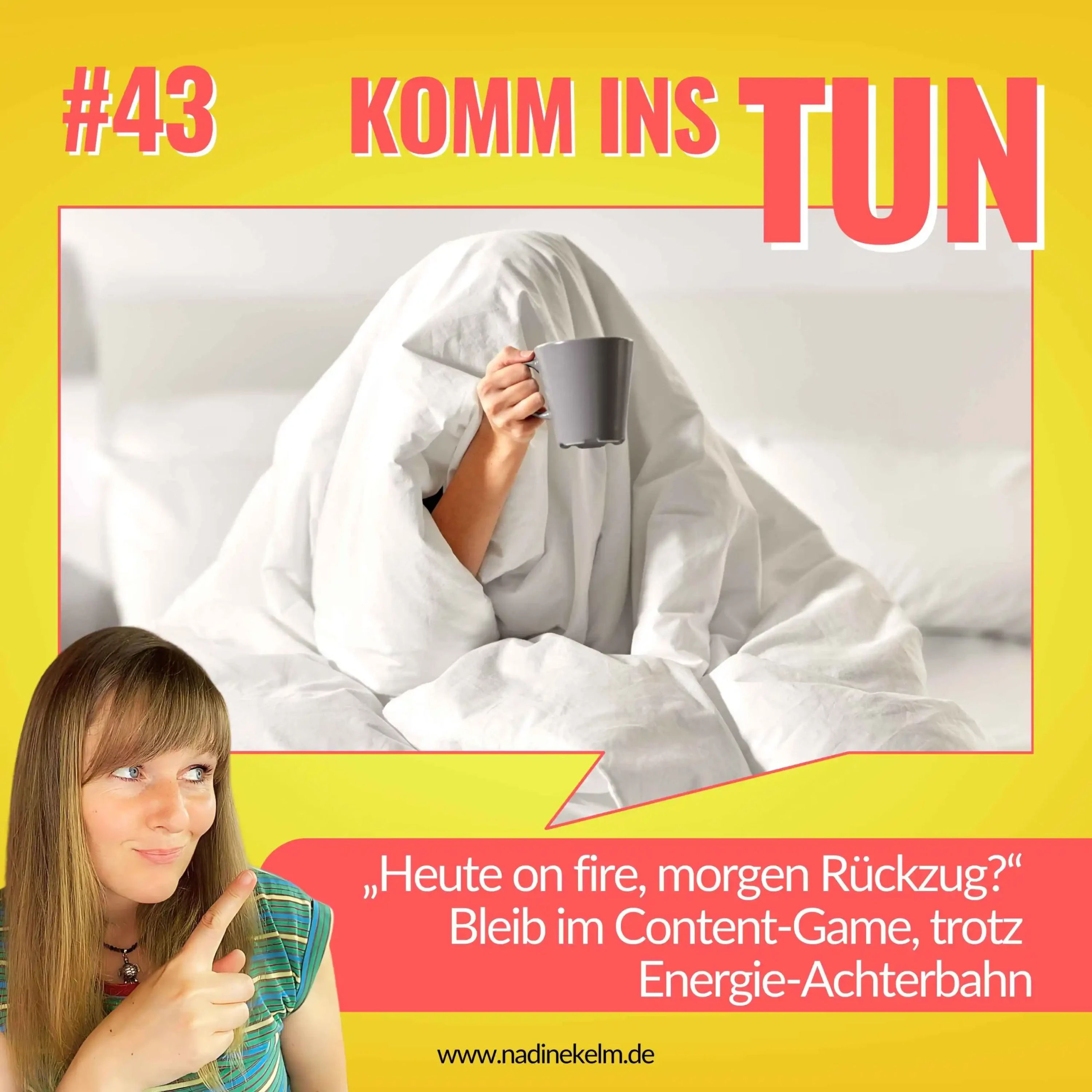 Sichtbar bleiben auch in Low-Energy-Phasen – mit Biohacks & KI # 43