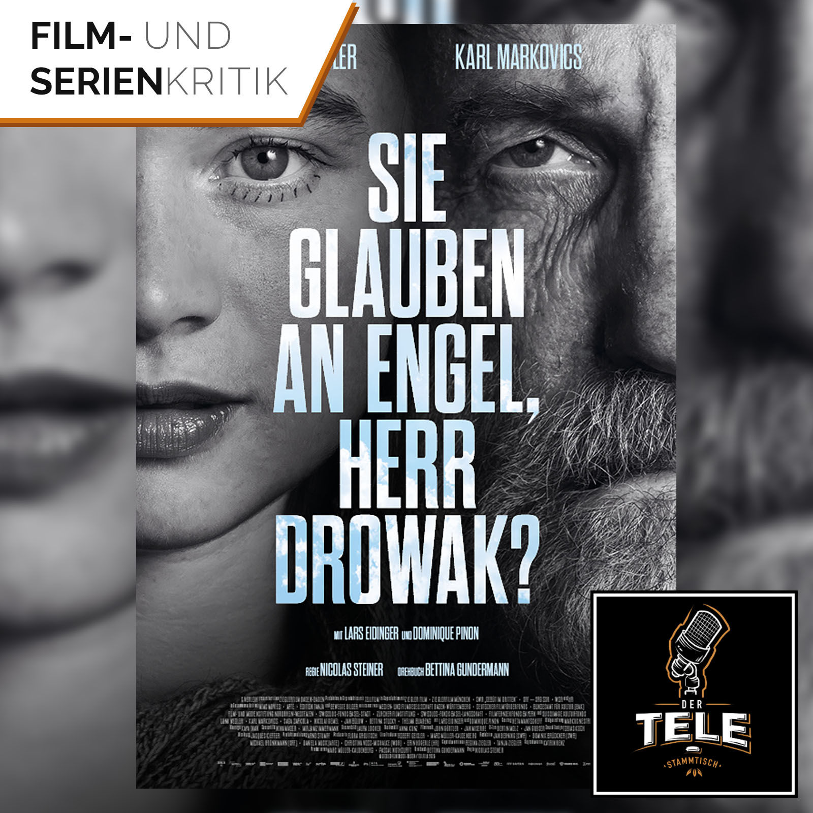 Sie glauben an Engel, Herr Drowak? | Das schwarzweiße Frühjahrs-Highlight?