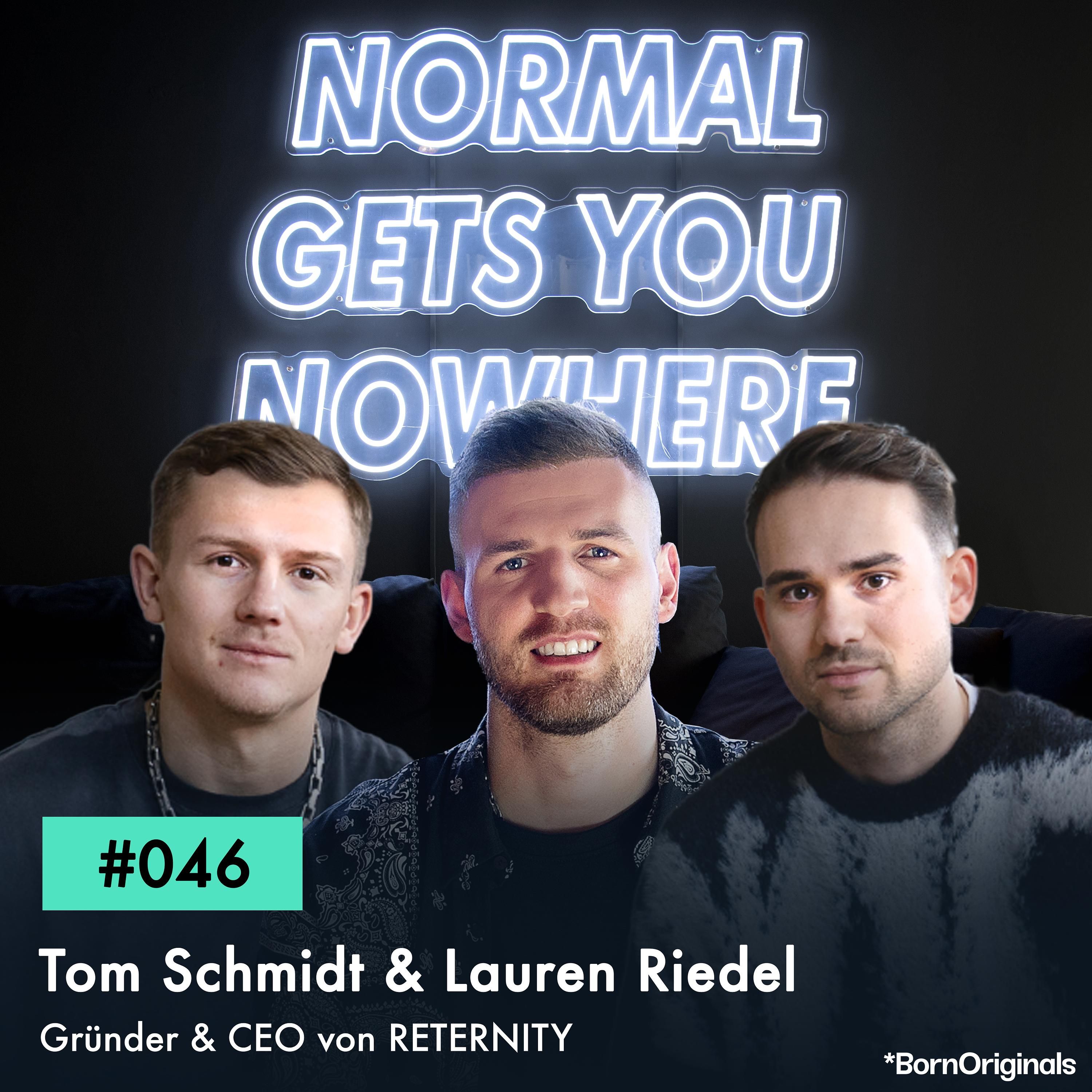 Sie kreieren die heißeste Streetwear-Brand Deutschlands! Folge #046 mit Tom Schmidt und Lauren Riedel von RETERNITY