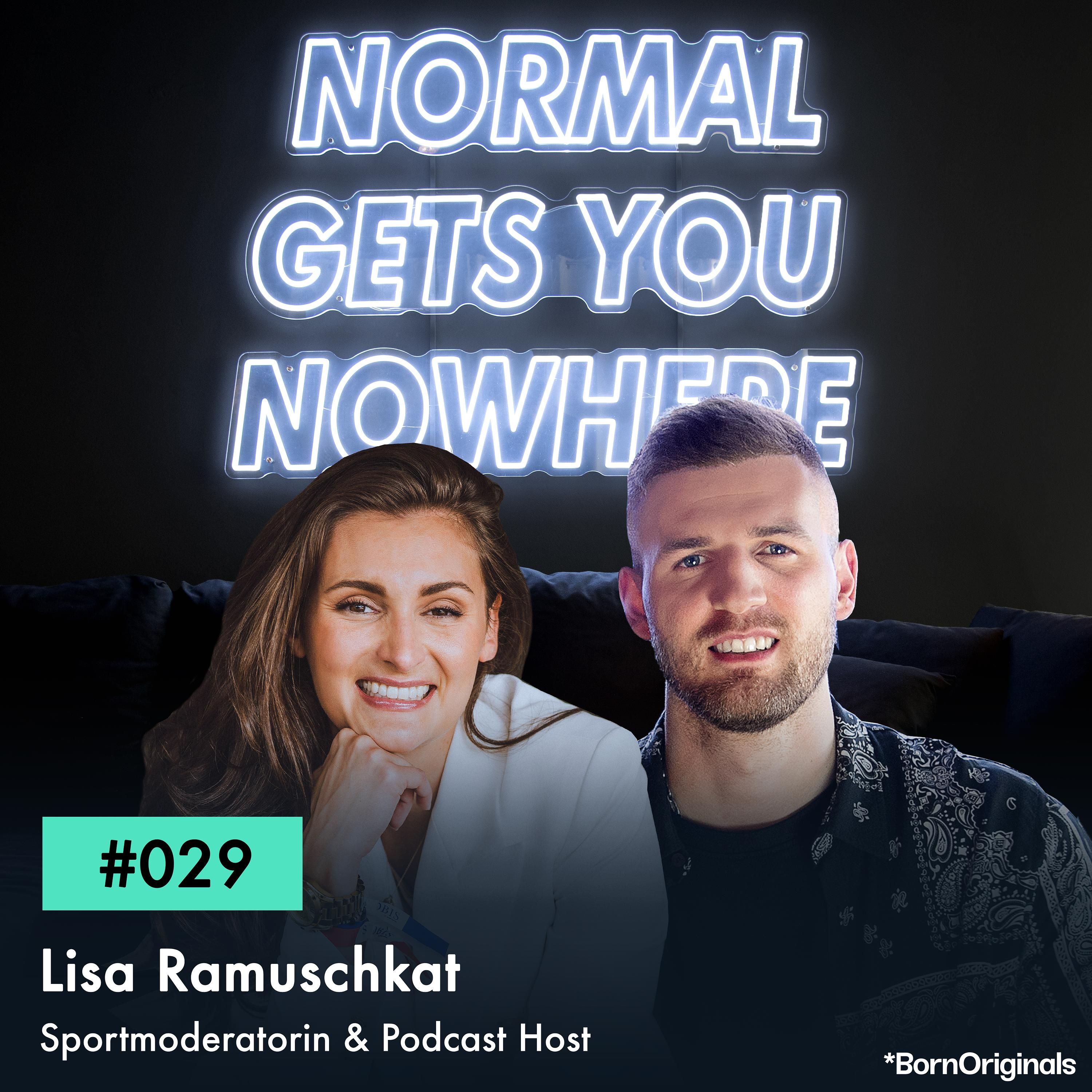 SIE moderierte Teile der Fußball-WM in Katar! Folge #029 mit Lisa Ramuschkat - Sportmoderatorin & Podcast Host