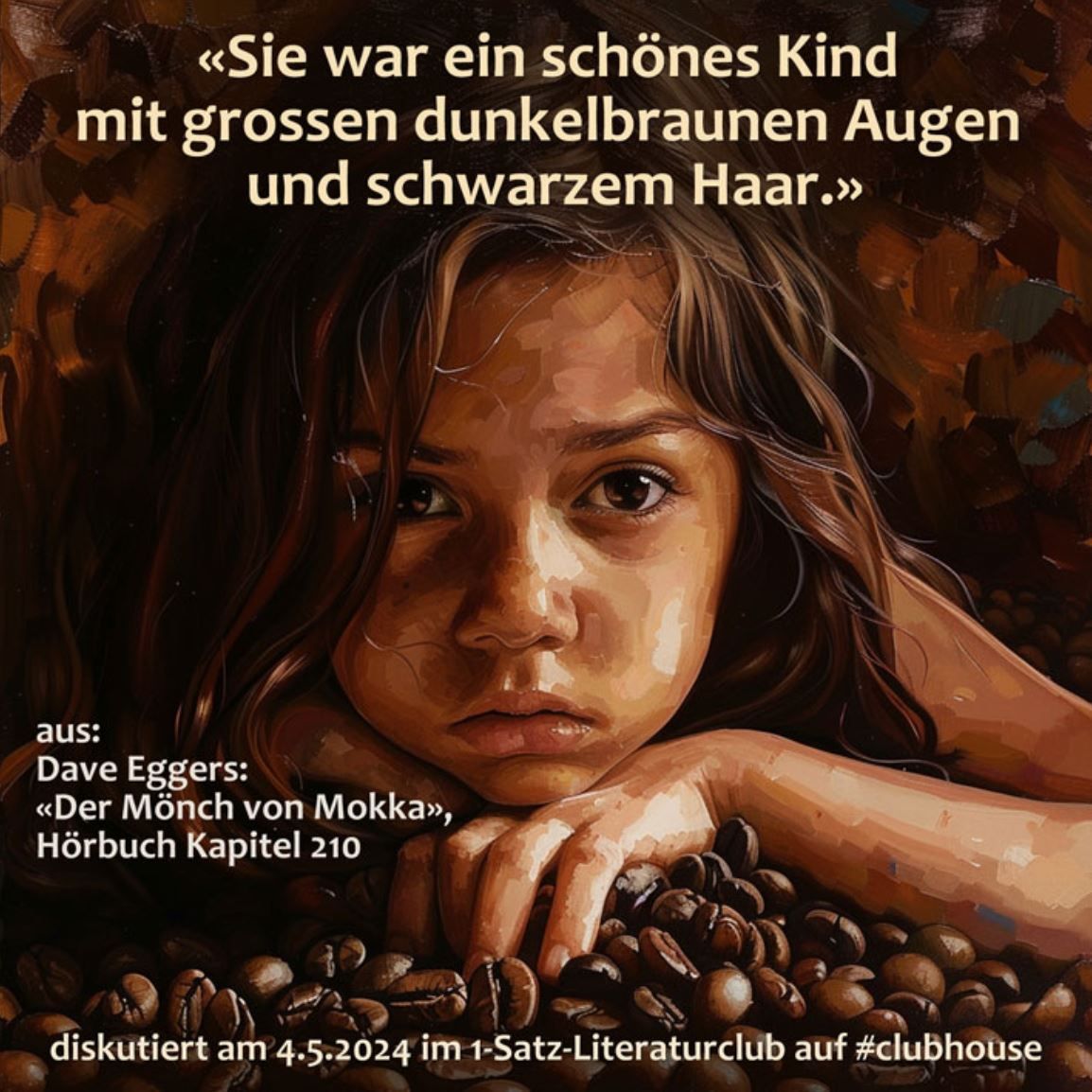 «Sie war ein schönes Kind mit grossen dunkelbraunen Augen und schwarzem Haar.»
