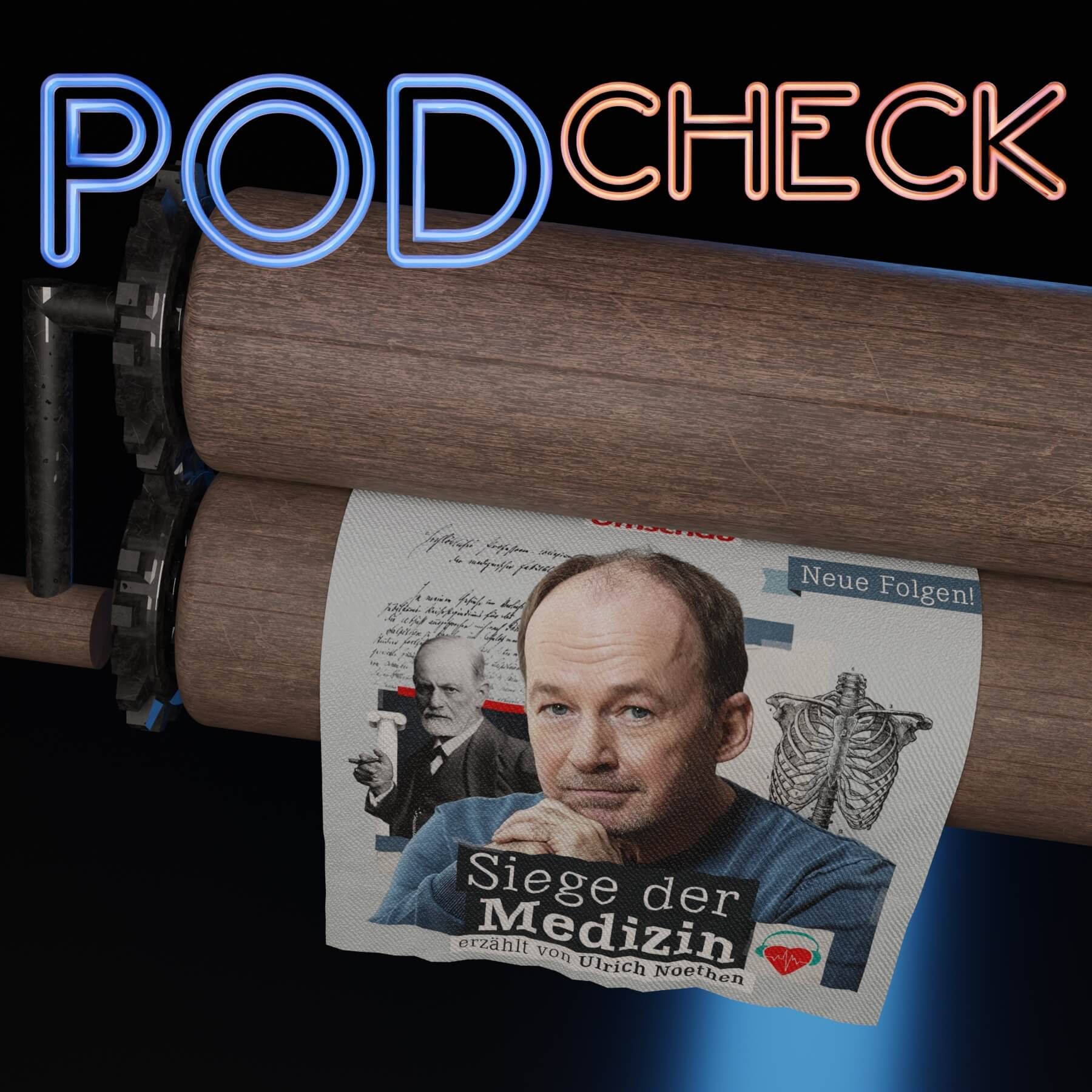 Siegt der “Siege der Medizin”-Podcast auch im Podcheck?