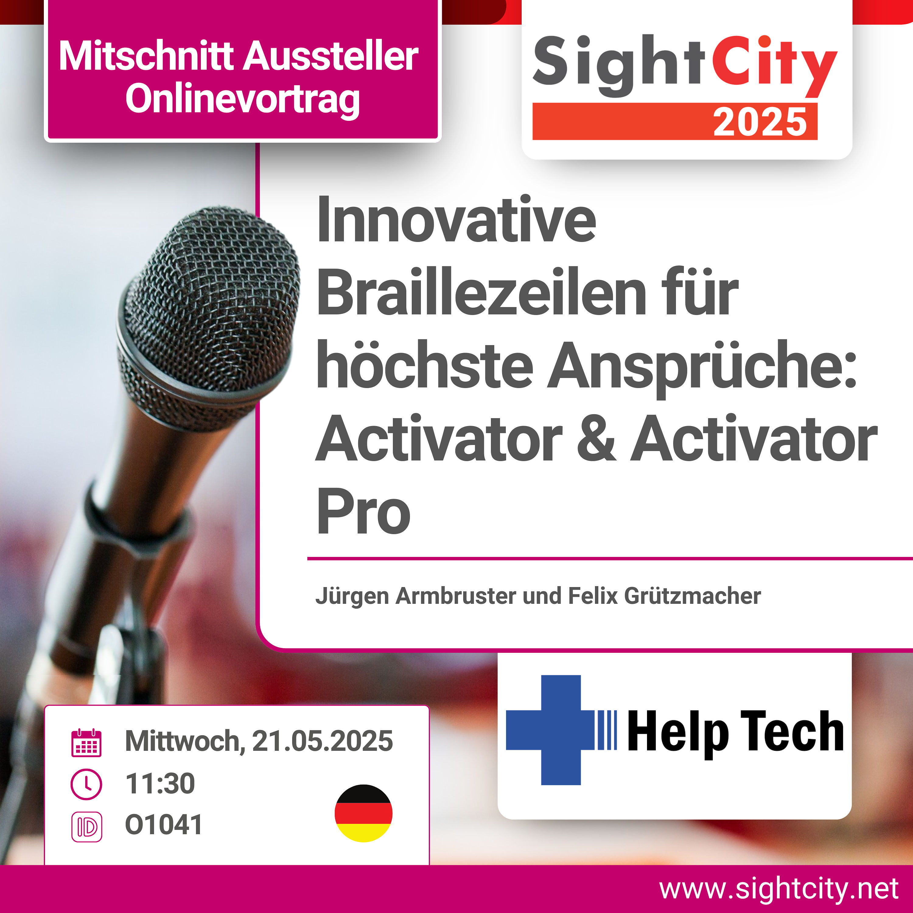 SightCity 2025: Innovative Braillezeilen für höchste Ansprüche: Activator & Activator Pro (O1041)
