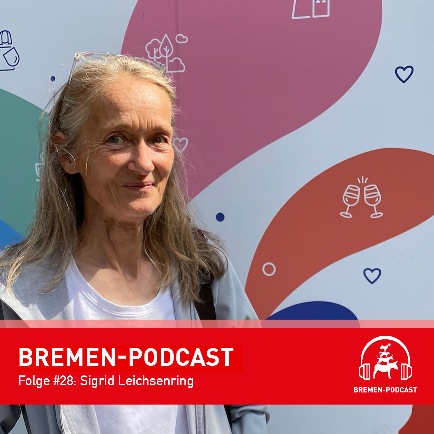Sigrid Leichsenring und der Vegesacker Hafen