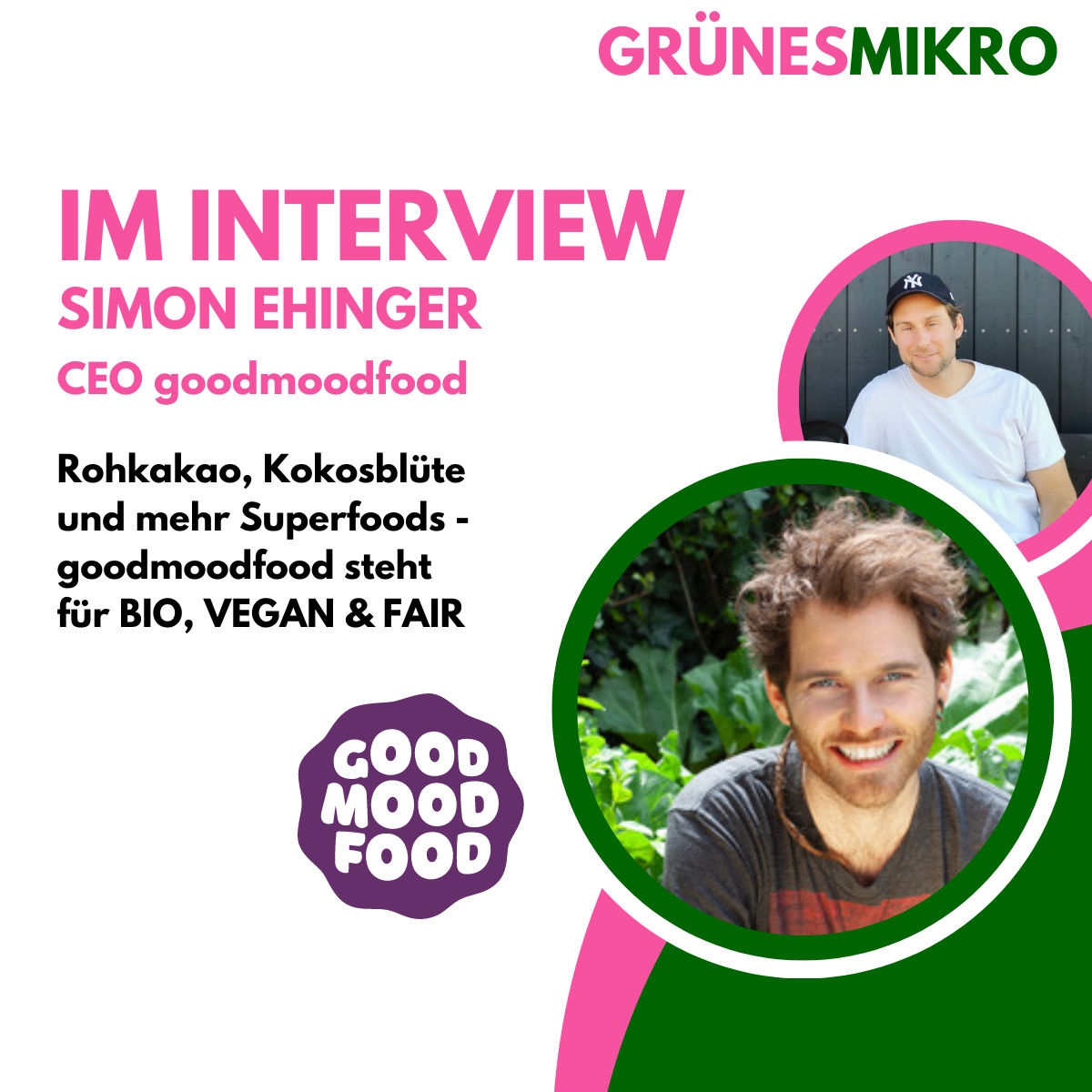 Simon Ehinger, CEO goodmoodfood