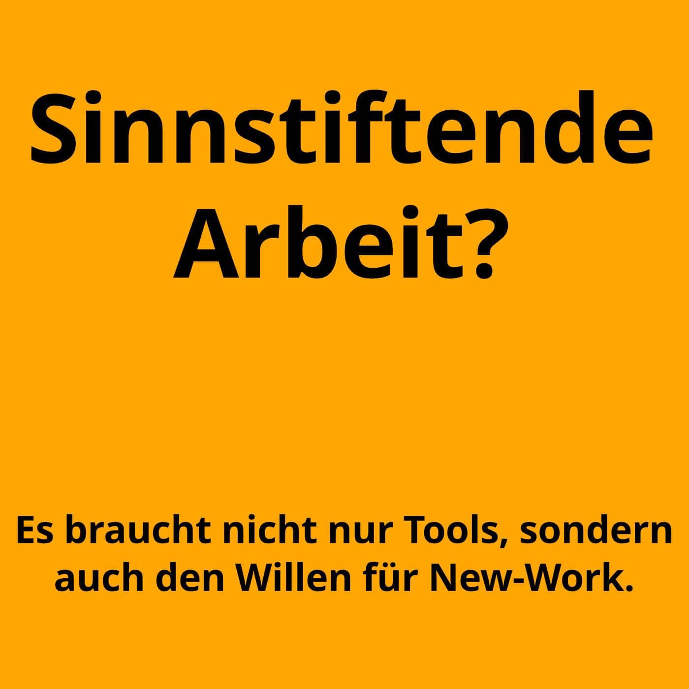 Sinnstiftende Arbeit – über New-Work mit Ragnar Heil