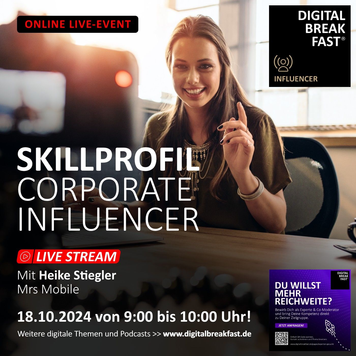 Skillprofil Corporate Influencer: innen I EP 199