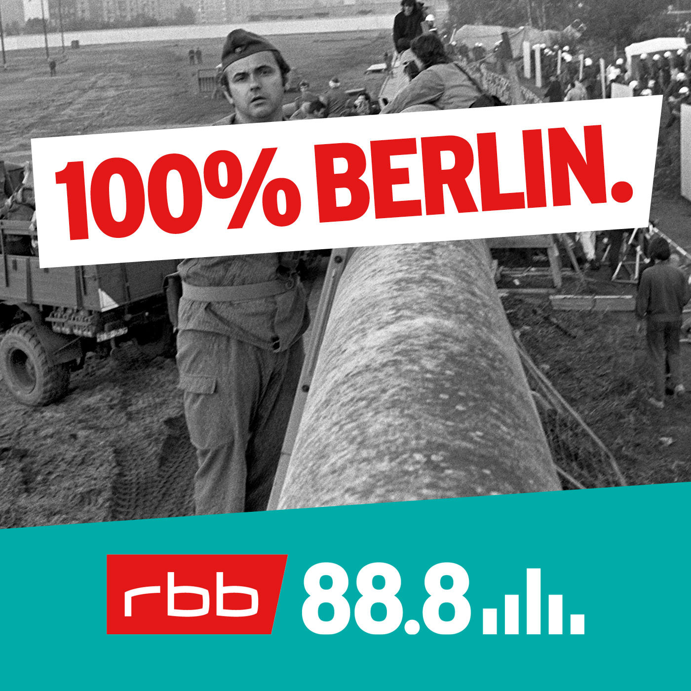 Skurrile Massenflucht: Über die Mauer in den Osten