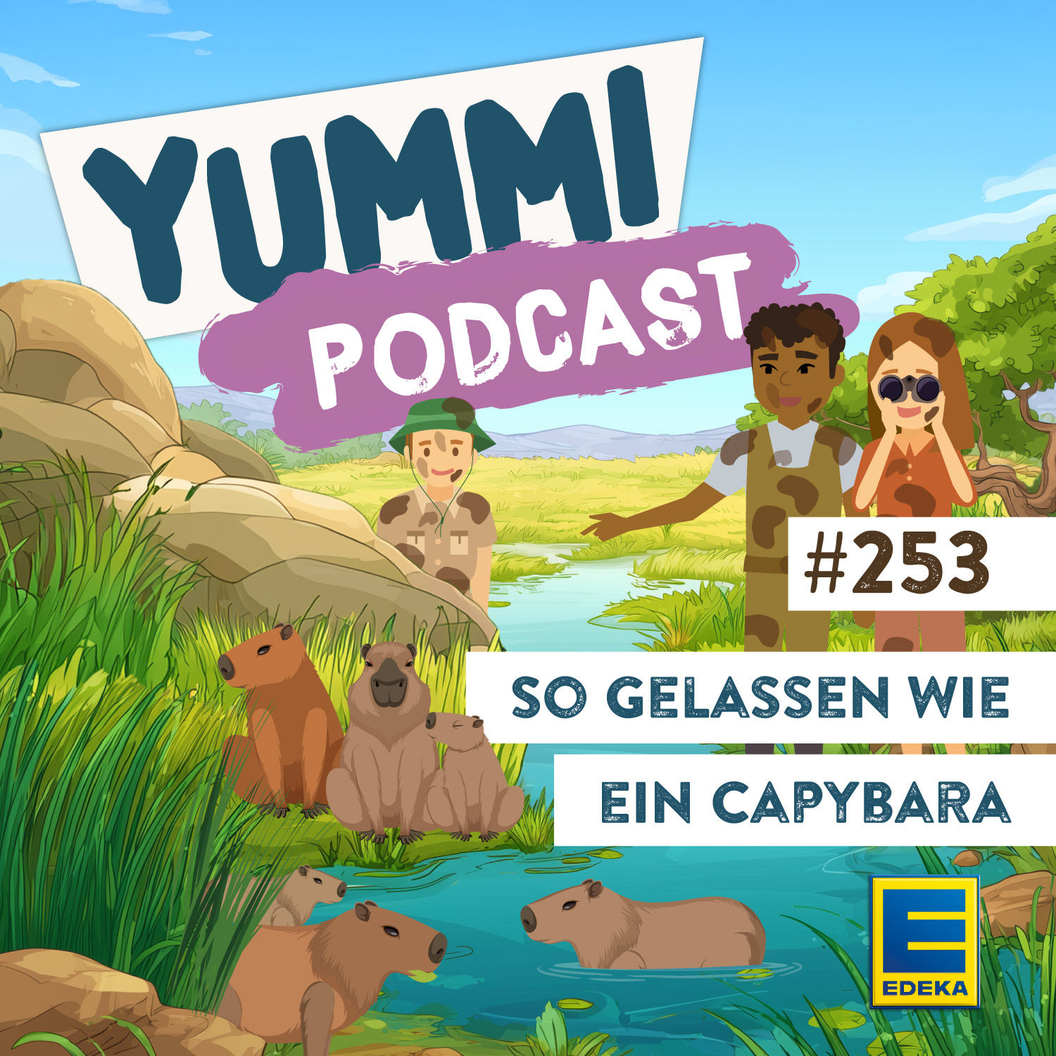So gelassen wie ein Capybara