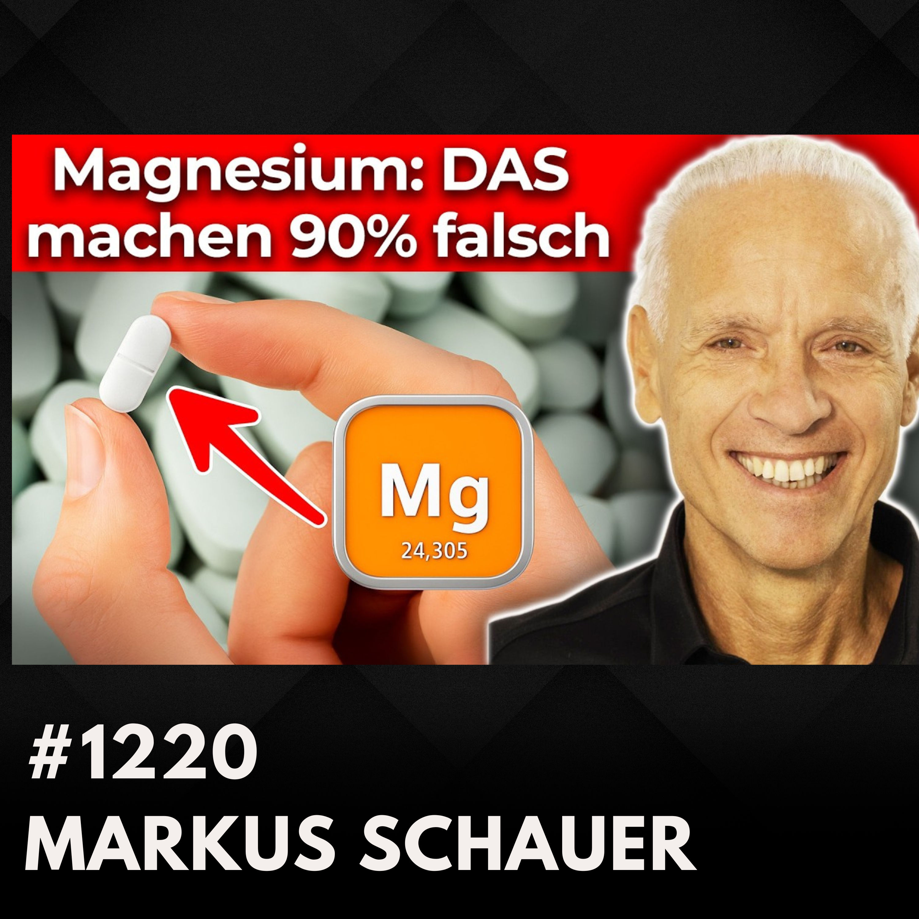 So nimmst du Supplements richtig ein (und wirfst kein Geld zum Fenster raus) | Markus Schauer #1220