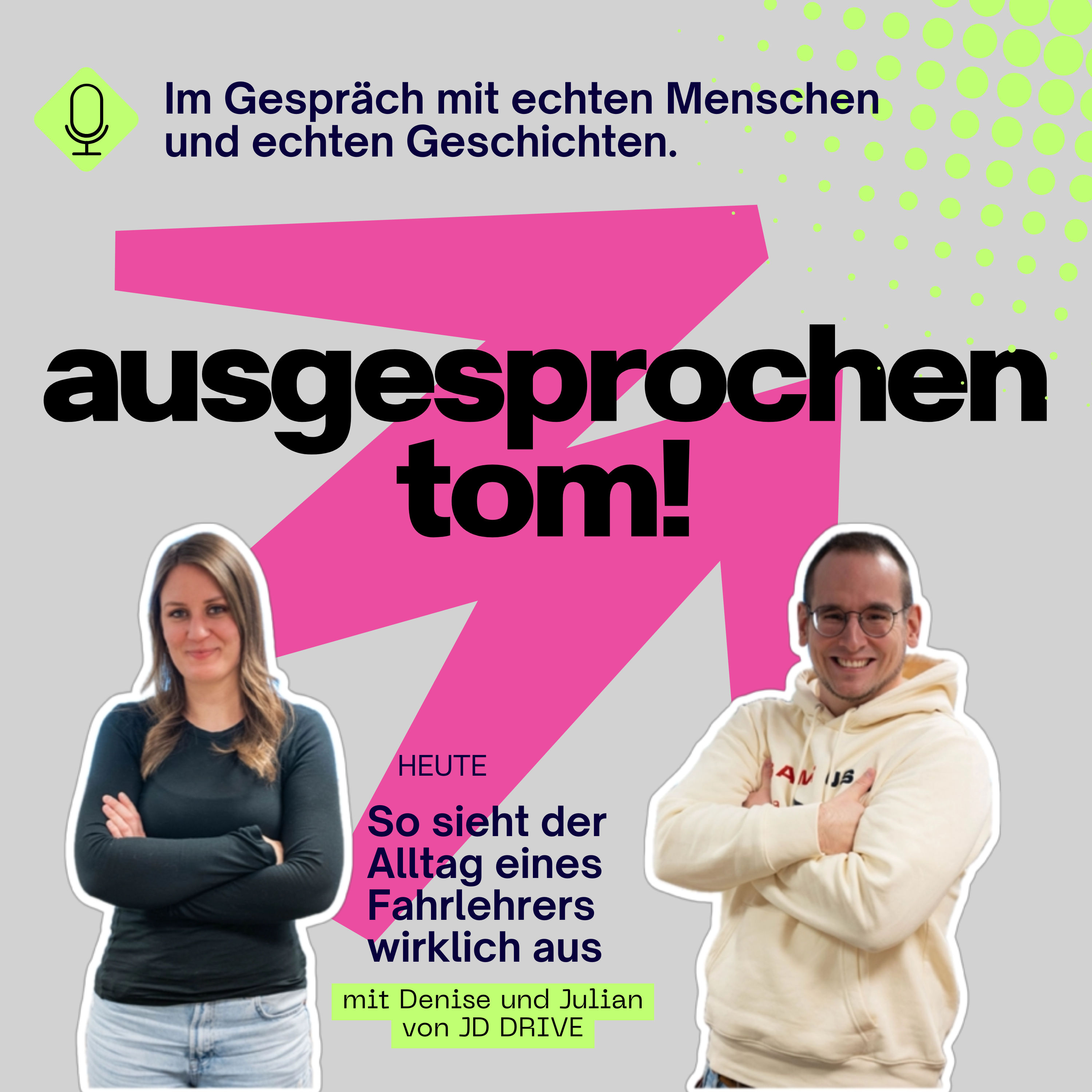 So sieht der Alltag eines Fahrlehrers wirklich aus - mit Denise und Julian von JD DRIVE