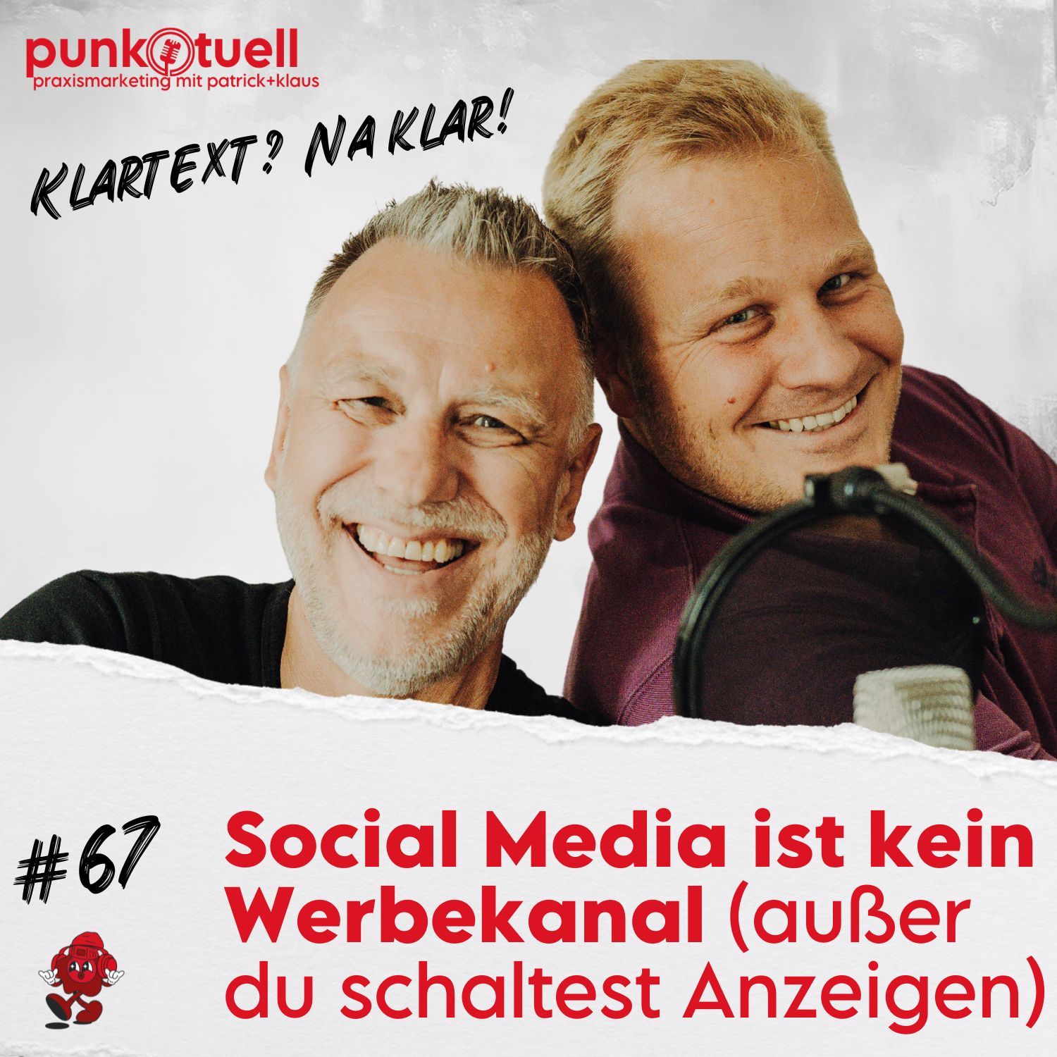 Social Media ist kein Werbekanal, außer du schaltest Anzeigen | #67