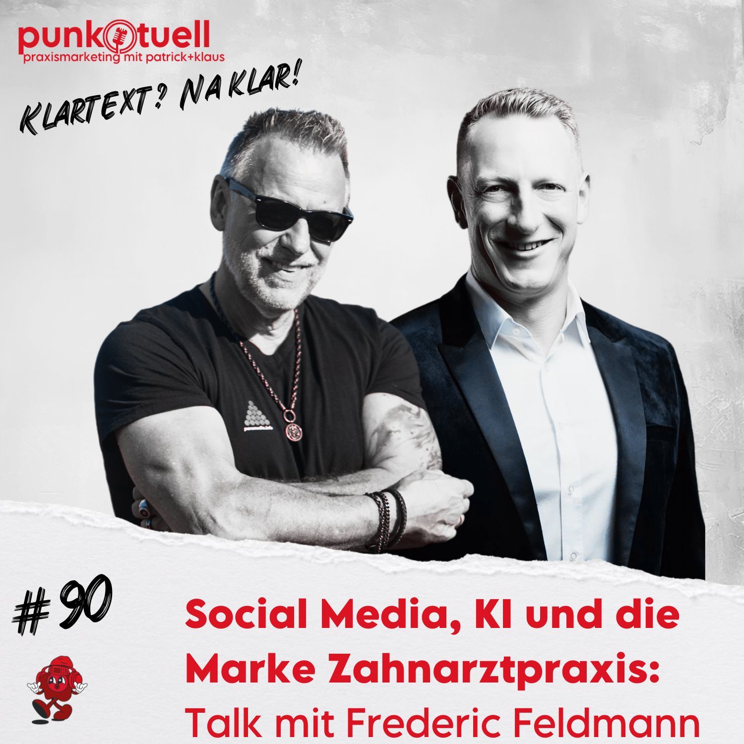 Social Media, KI und die Marke Zahnarztpraxis: Zerstört KI die Authentizität? Talk mit Frederic Feldmann | #90