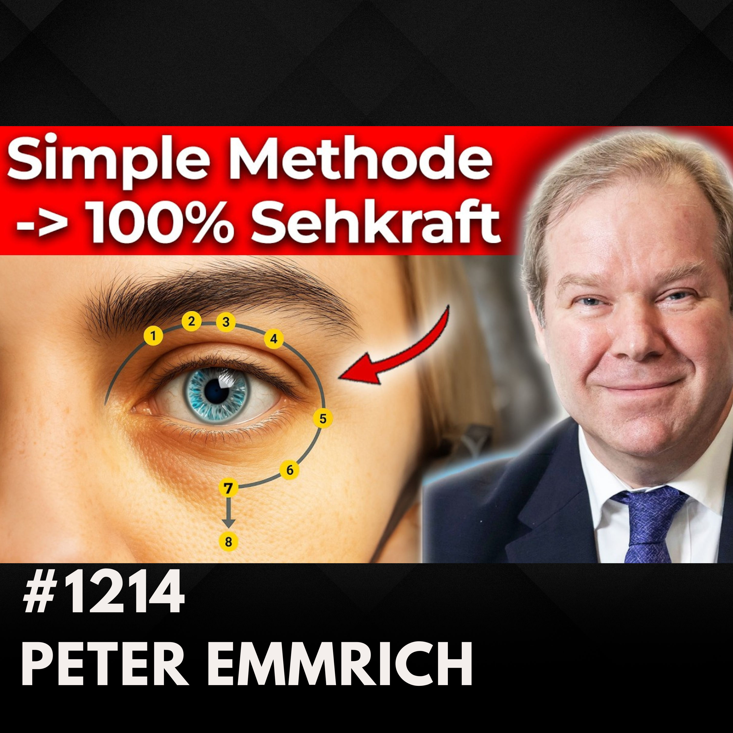 Sofort besser sehen. TU DAS (Geheime TCM Methode) | Peter Emmrich | #1214